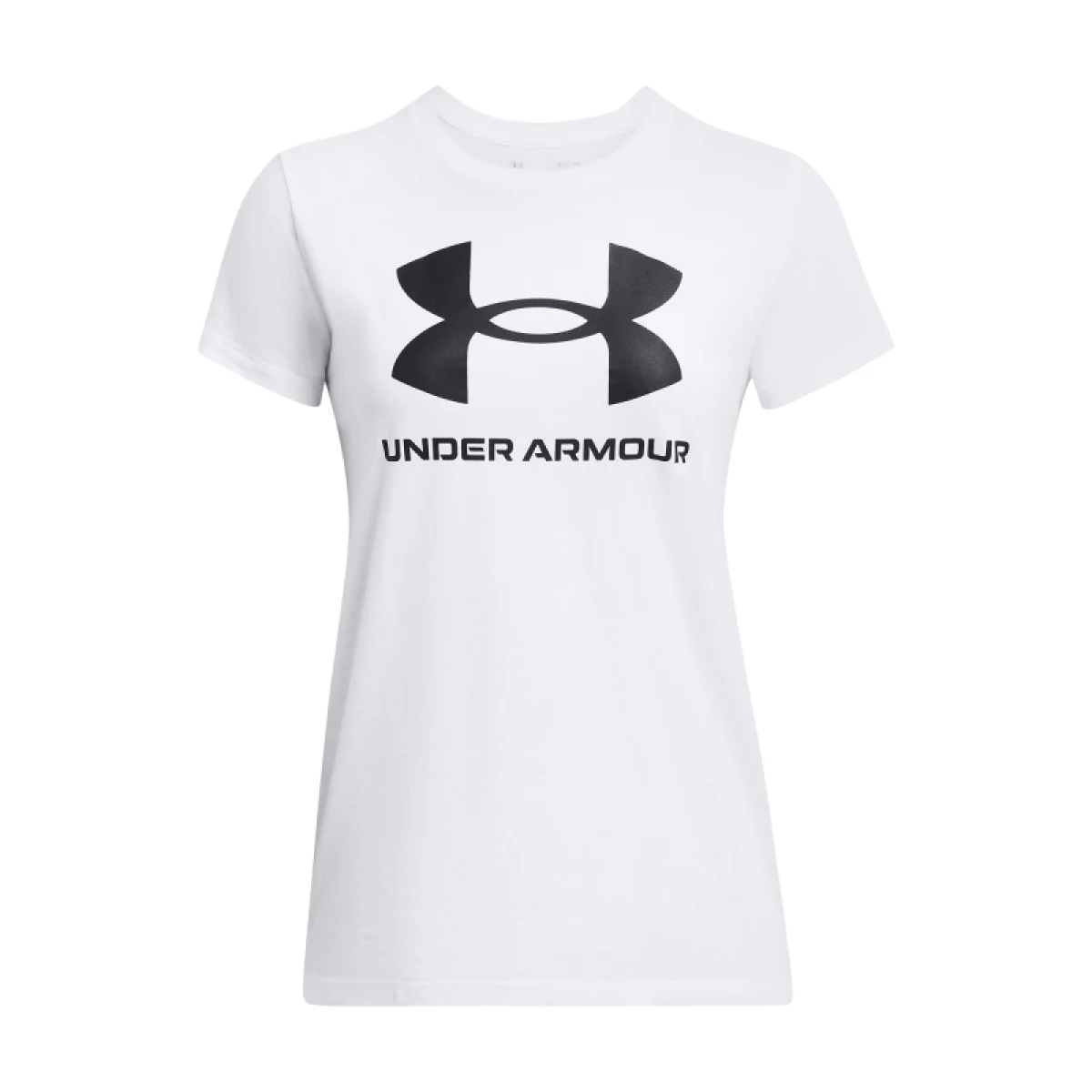 Dámske tričko s krátkym rukávom UNDER ARMOUR UA Rival Logo SS-WHT · záber 3