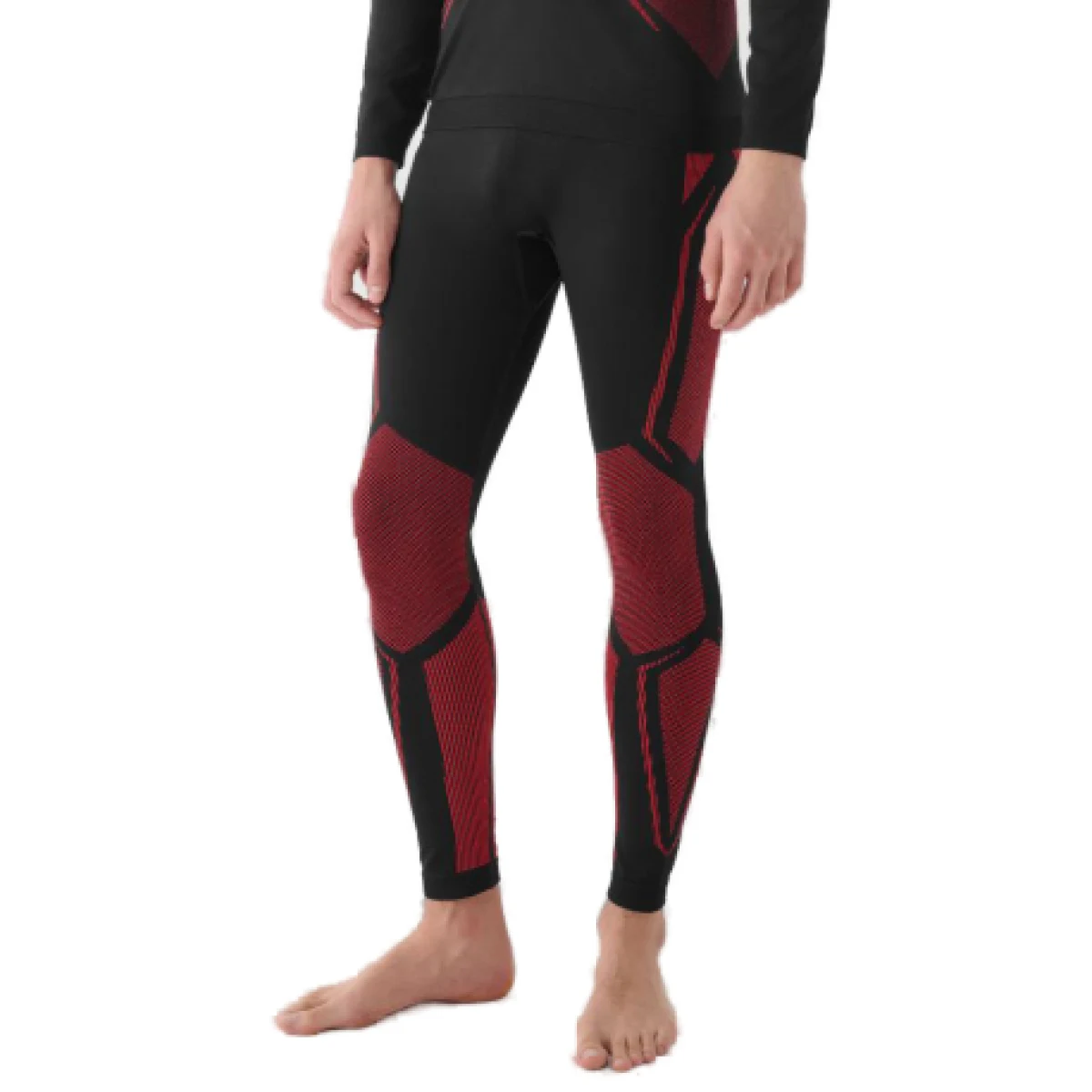 Pánske termo nohavice 4F SEAMLESS UNDERWEAR-WAW24USEAM166-62S-RED · záber 1