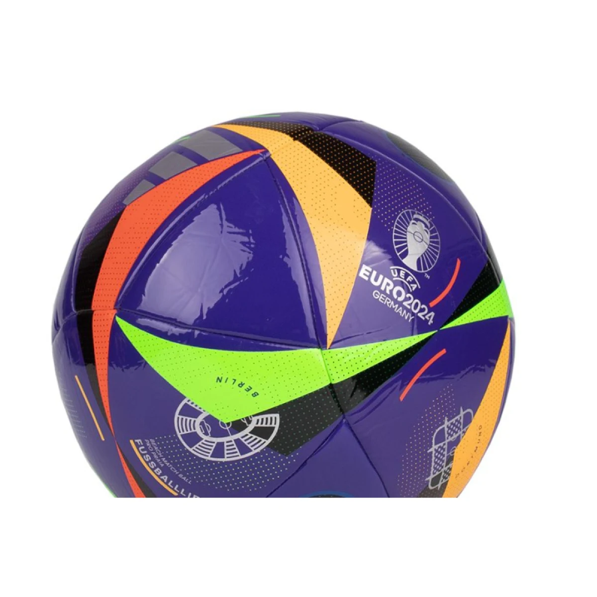 Futbalová lopta ADIDAS EURO24 PRO BEACH BLAPUR BLACK SILVMT · záber 2