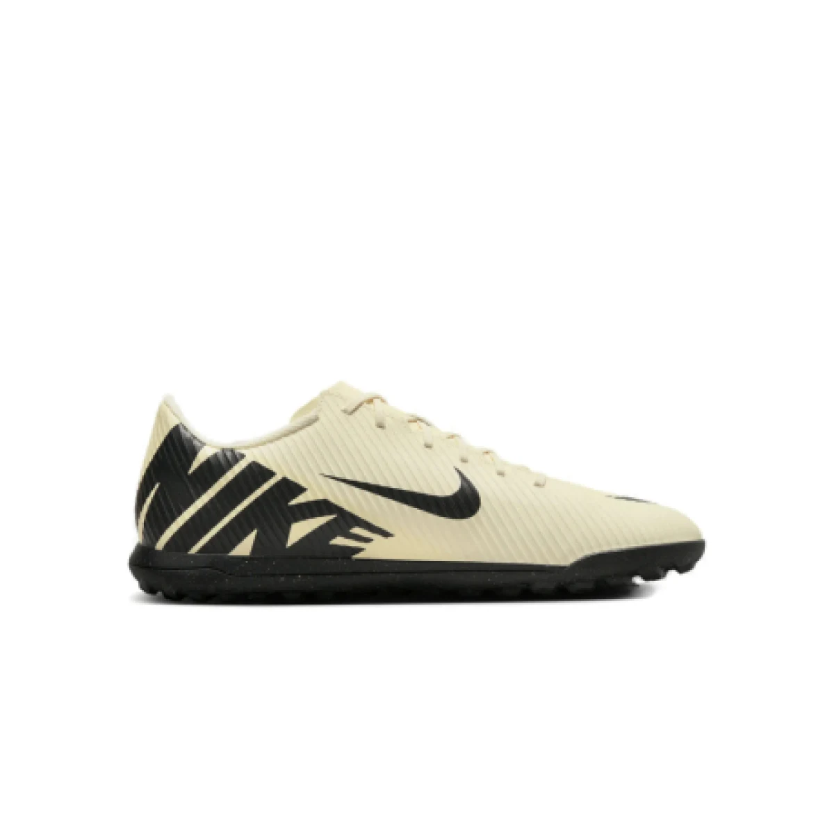 Chlapčenské futbalové kopačky turfy NIKE Vapor 15 Club Jr TF lemonade black · záber 1