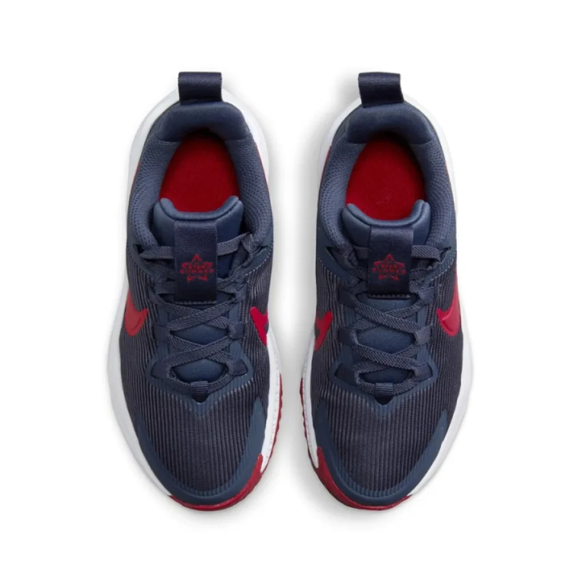 Chlapčenská športová obuv (tréningová) NIKE Star Runner 4 K thunder blue gym red black white · záber 4