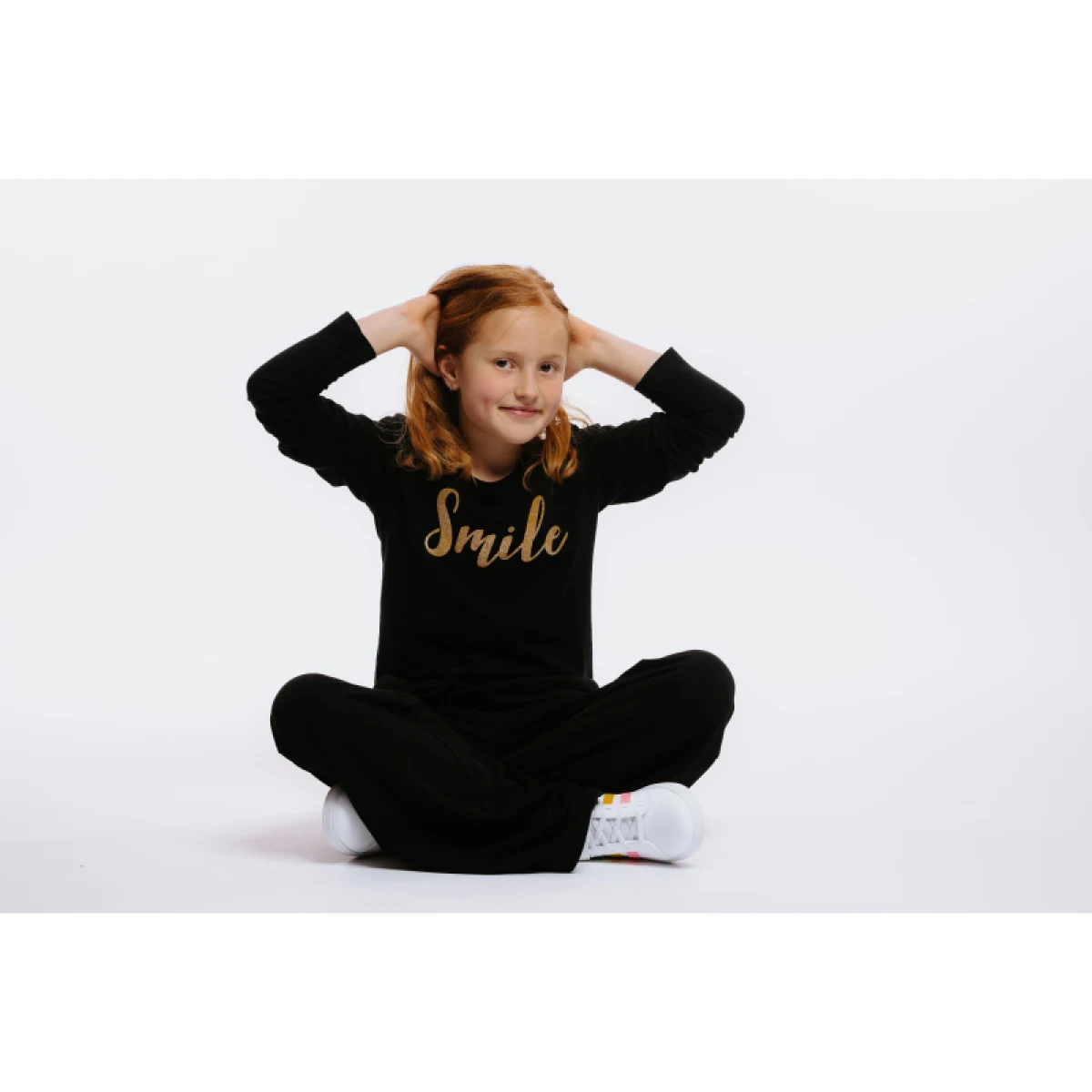 Dievčenské tričko s dlhým rukávom AUTHORITY T-SMILE G · záber 3