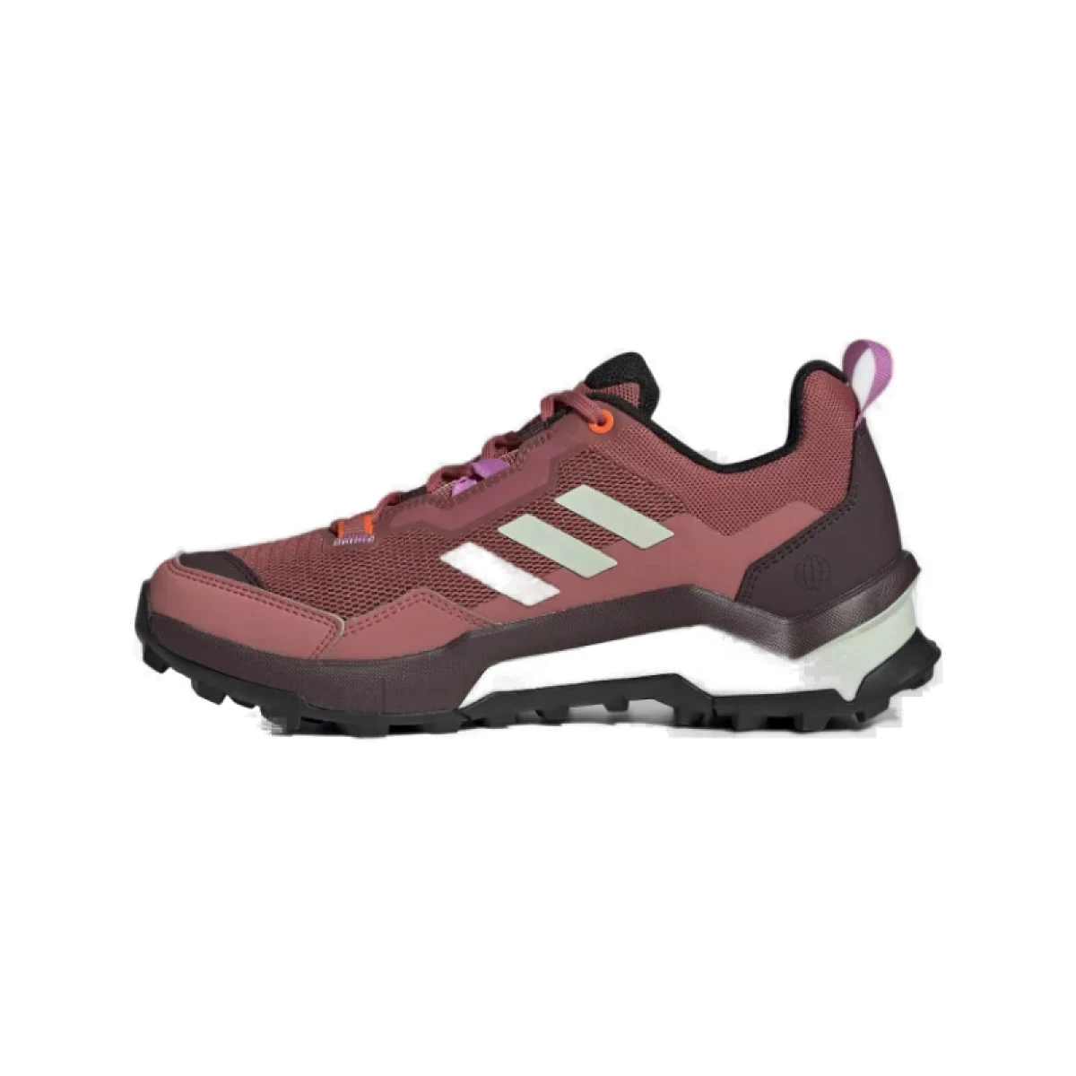 Dámska nízka turistická obuv ADIDAS Terrex AX4 wonder red linen green pulse lilac · záber 3