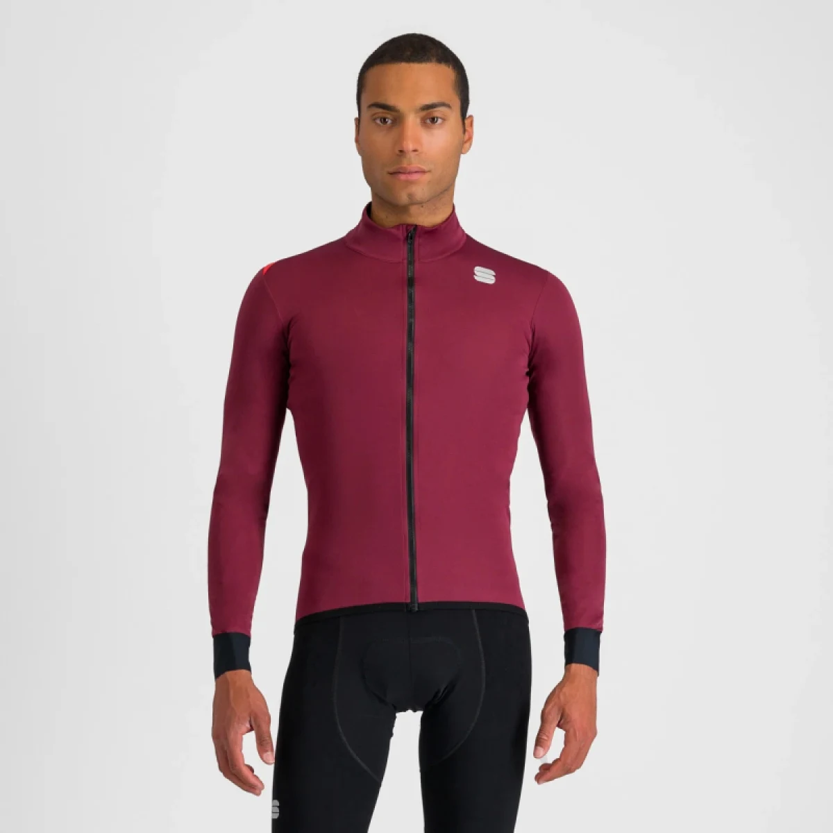 Pánska cyklistická bunda SPORTFUL Fiandre light no rain jacket, red wine · záber 2