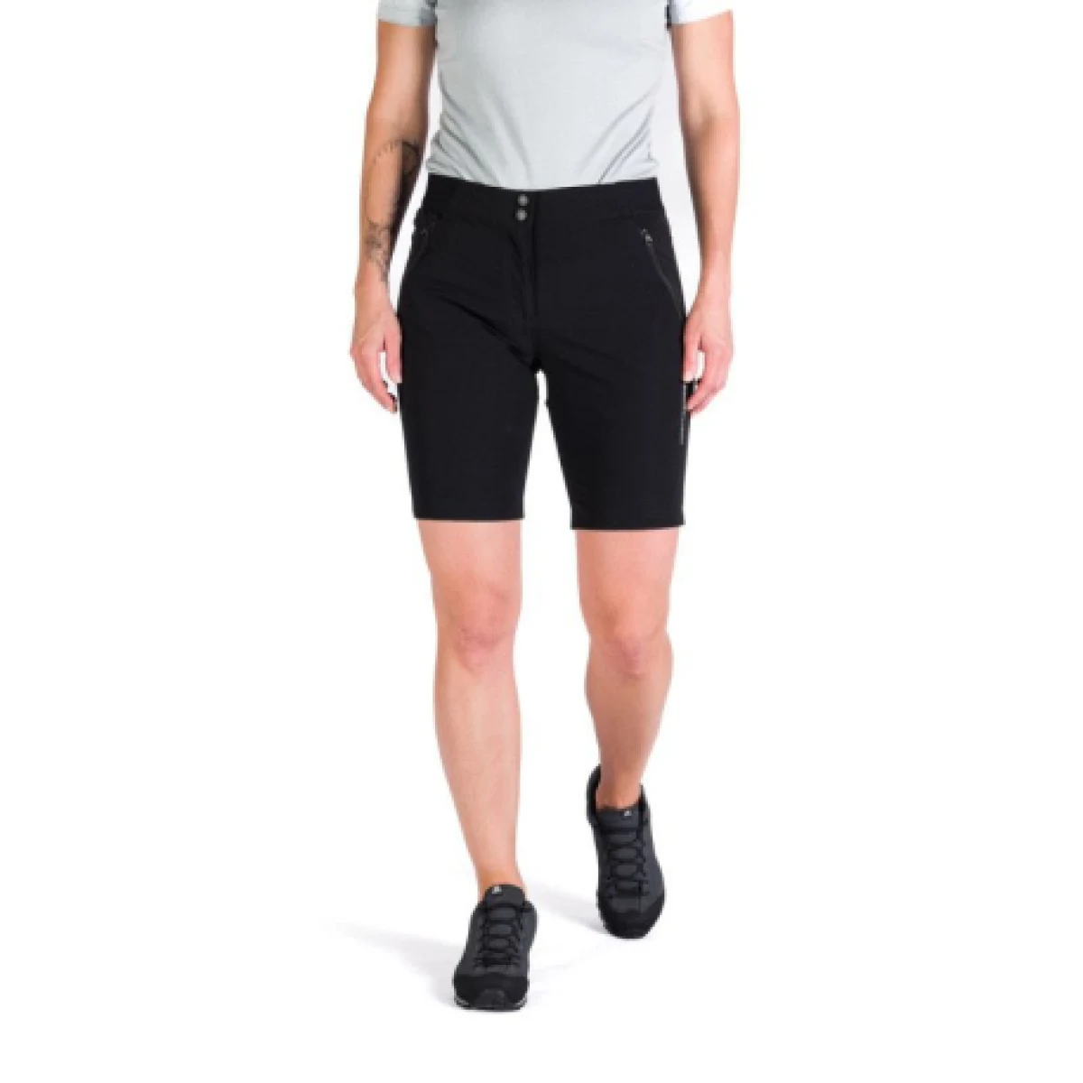 Dámske turistické kraťasy NORTHFINDER JACKIE-269-black · záber 1