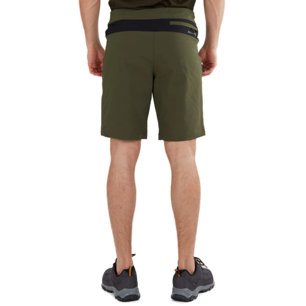 Pánske turistické kraťasy FUNDANGO Roger Trekking Short-590-oliv · záber 2