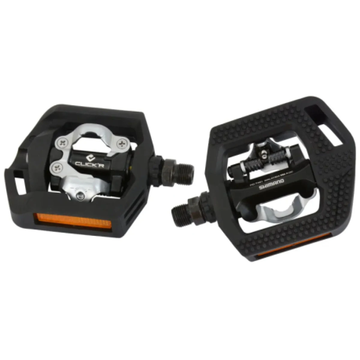 Pedále na bicykel SHIMANO PD-T421 Click´R SPD cage+lock SM-SH56 · záber 1