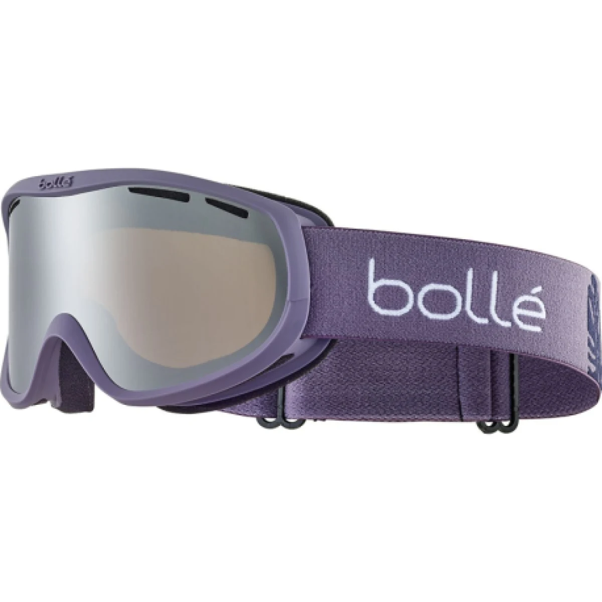 Dámske lyžiarske okuliare BOLLE Sierra-Plum Monstera Matte-Black Chrome -cat.3 · záber 1