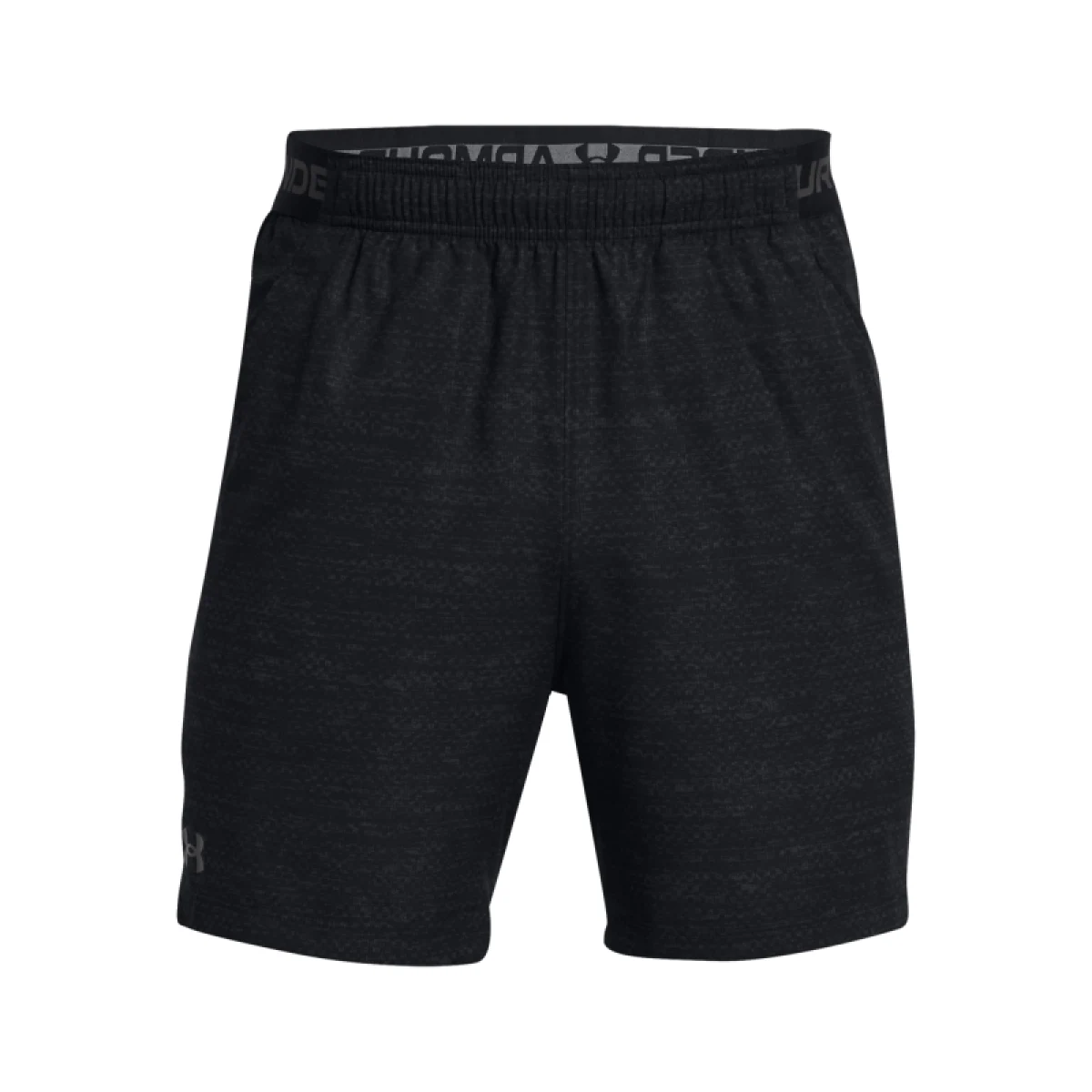 Pánske tréningové kraťasy UNDER ARMOUR UA Vanish Woven 6in Prnt Sts-BLK · záber 5