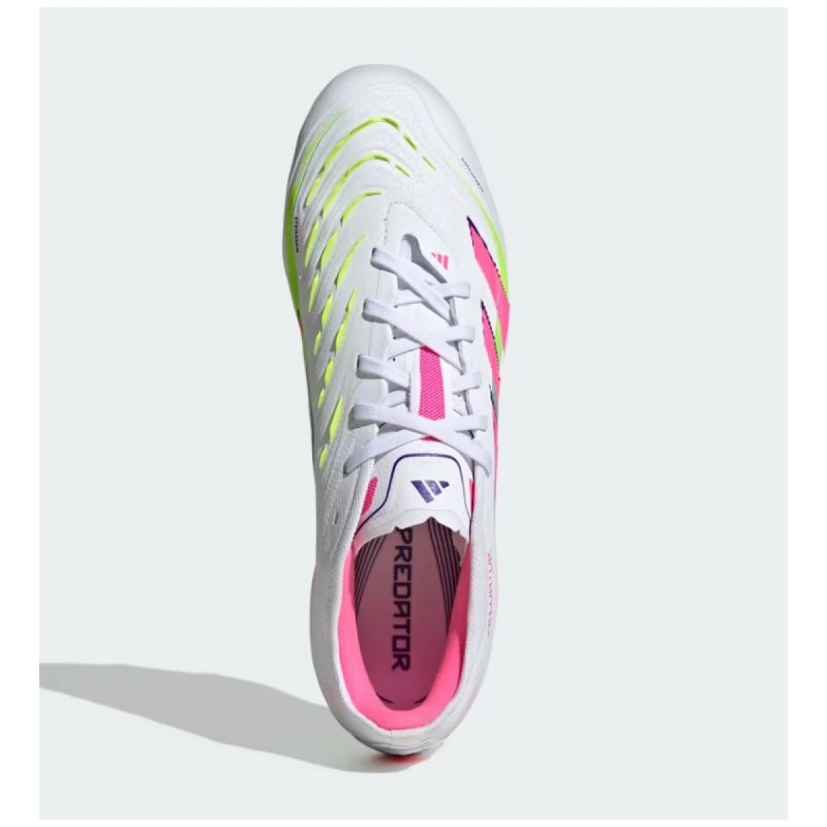 Pánske futbalové kopačky outdoorové ADIDAS Predator Pro M FG cloud white lucid pink lucid lemon · záber 5