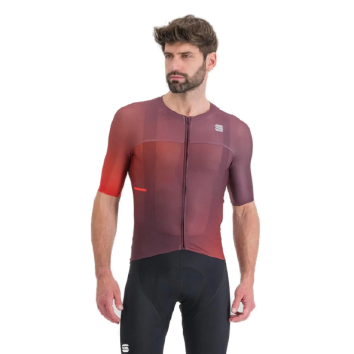 Pánsky cyklistický dres s krátkym rukávom SPORTFUL Light pro jersey, shaded huckleberry · záber 1