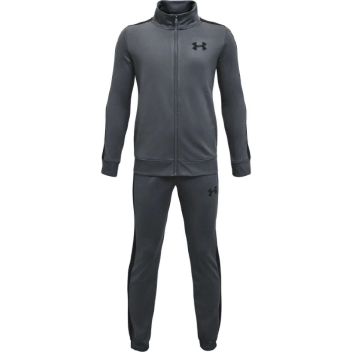 Chlapčenská tepláková súprava UNDER ARMOUR UA Knit Track Suit-GRY · záber 1