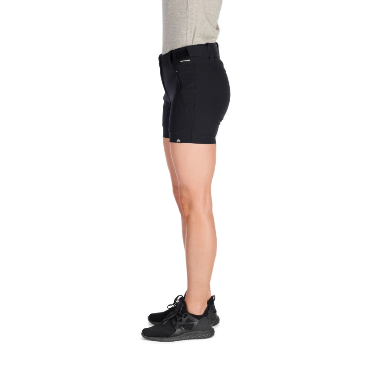 Dámske turistické kraťasy NORTHFINDER LOIS-269-black · záber 3