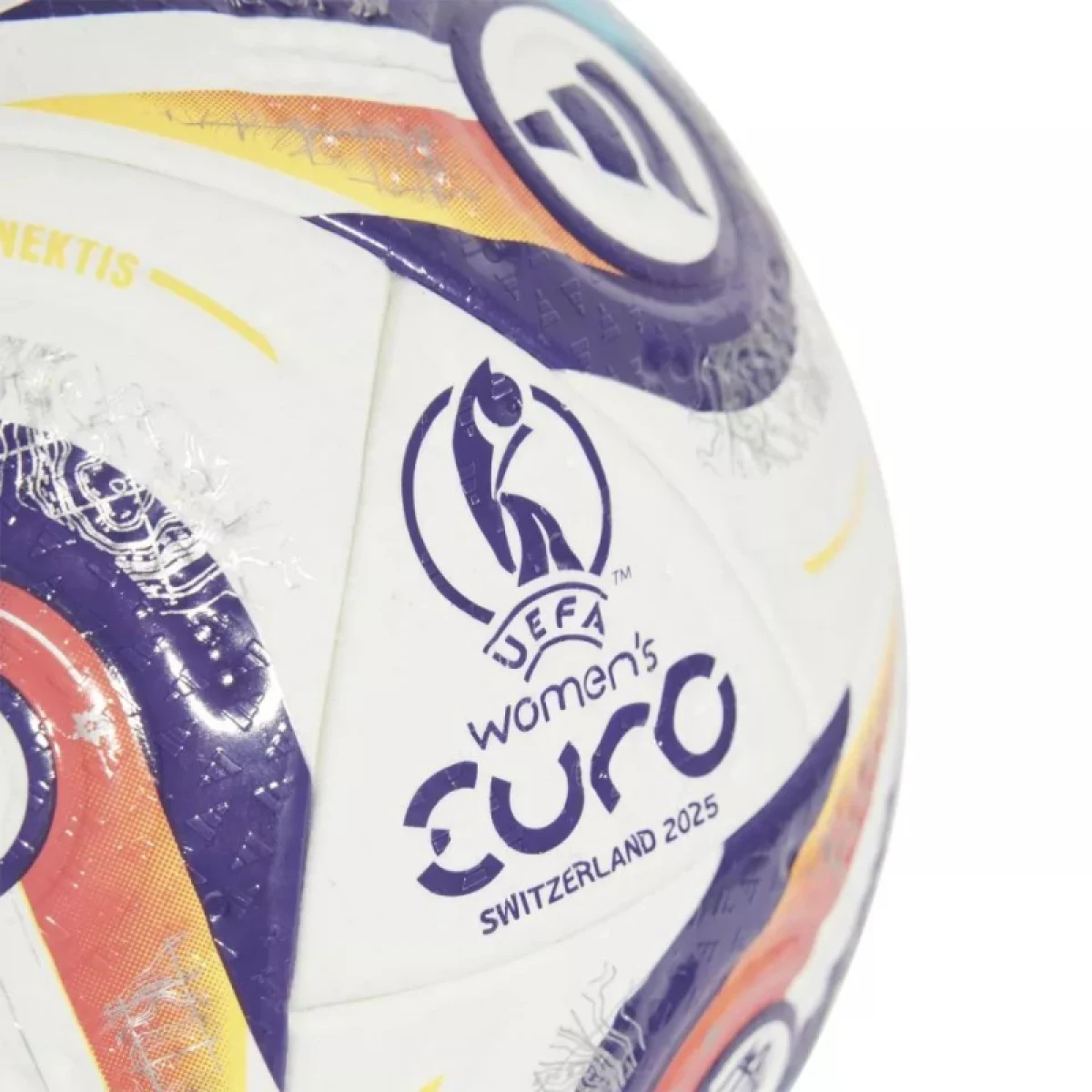Futbalová lopta ADIDAS W EURO25 PRO WHITE PANTON PANTON · záber 2