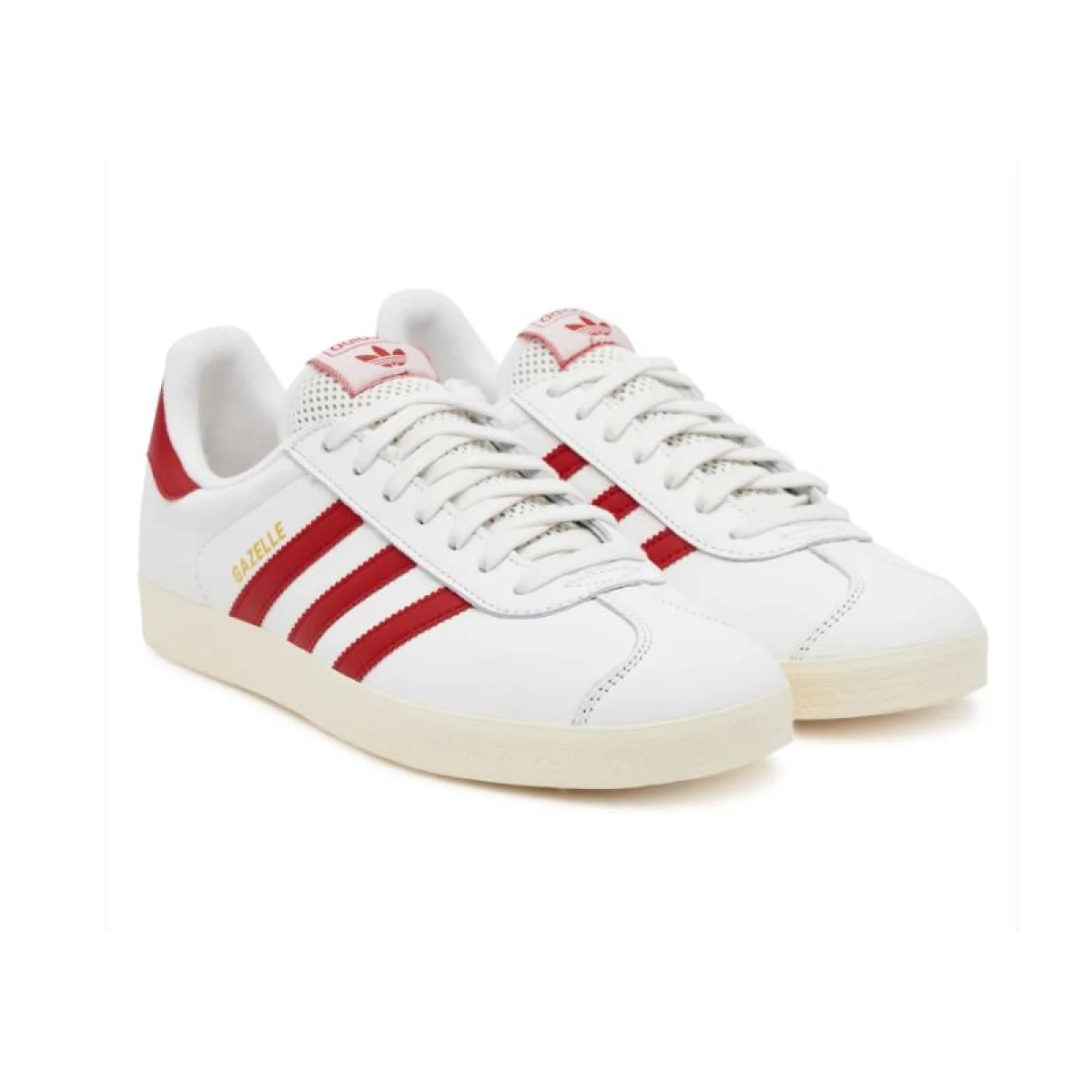 Vychádzková obuv ADIDAS ORIGINALS Gazelle core white better scarlet cream white · záber 2