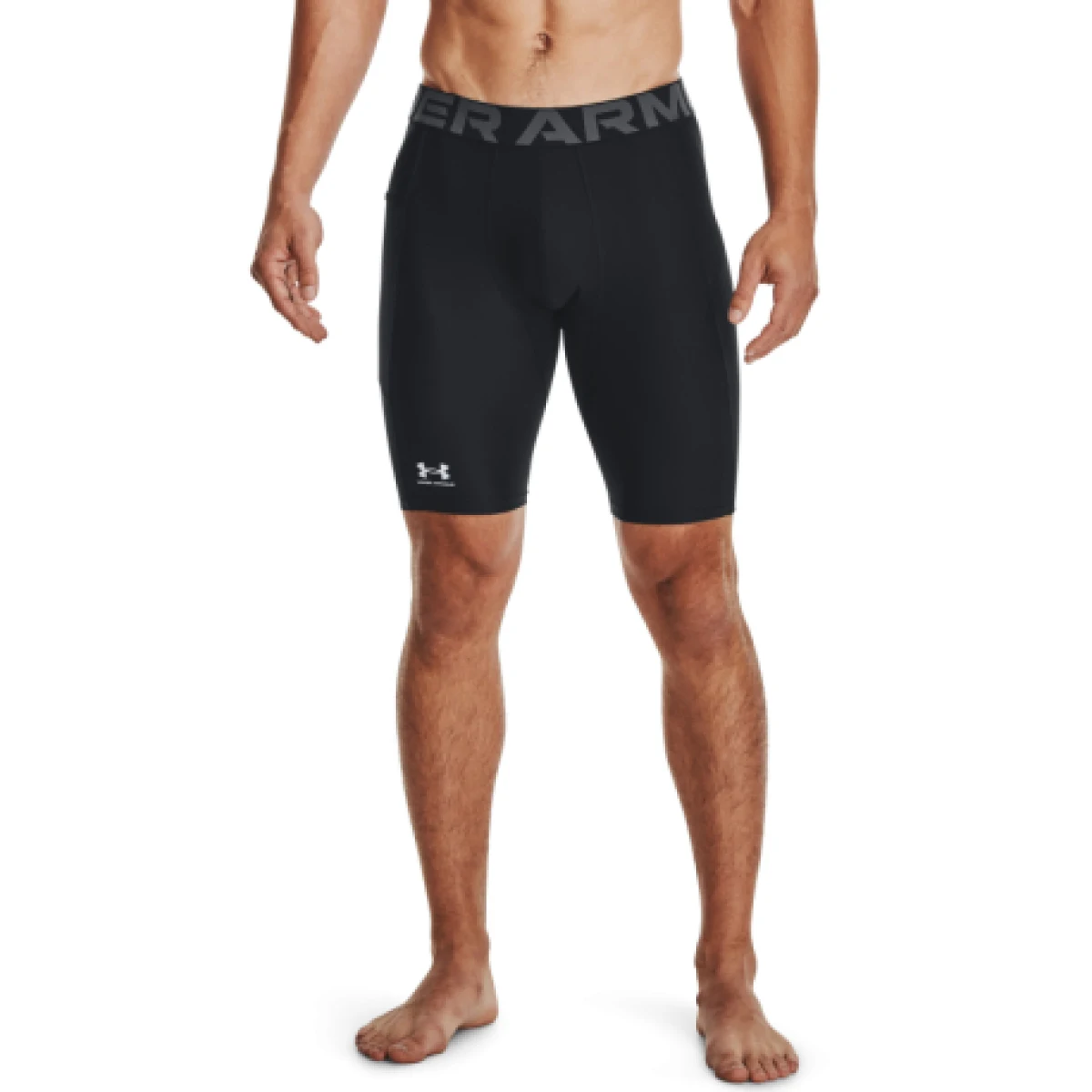 Pánske kompresné kraťasy UNDER ARMOUR UA HG Armour Lng Shorts-BLK · záber 1