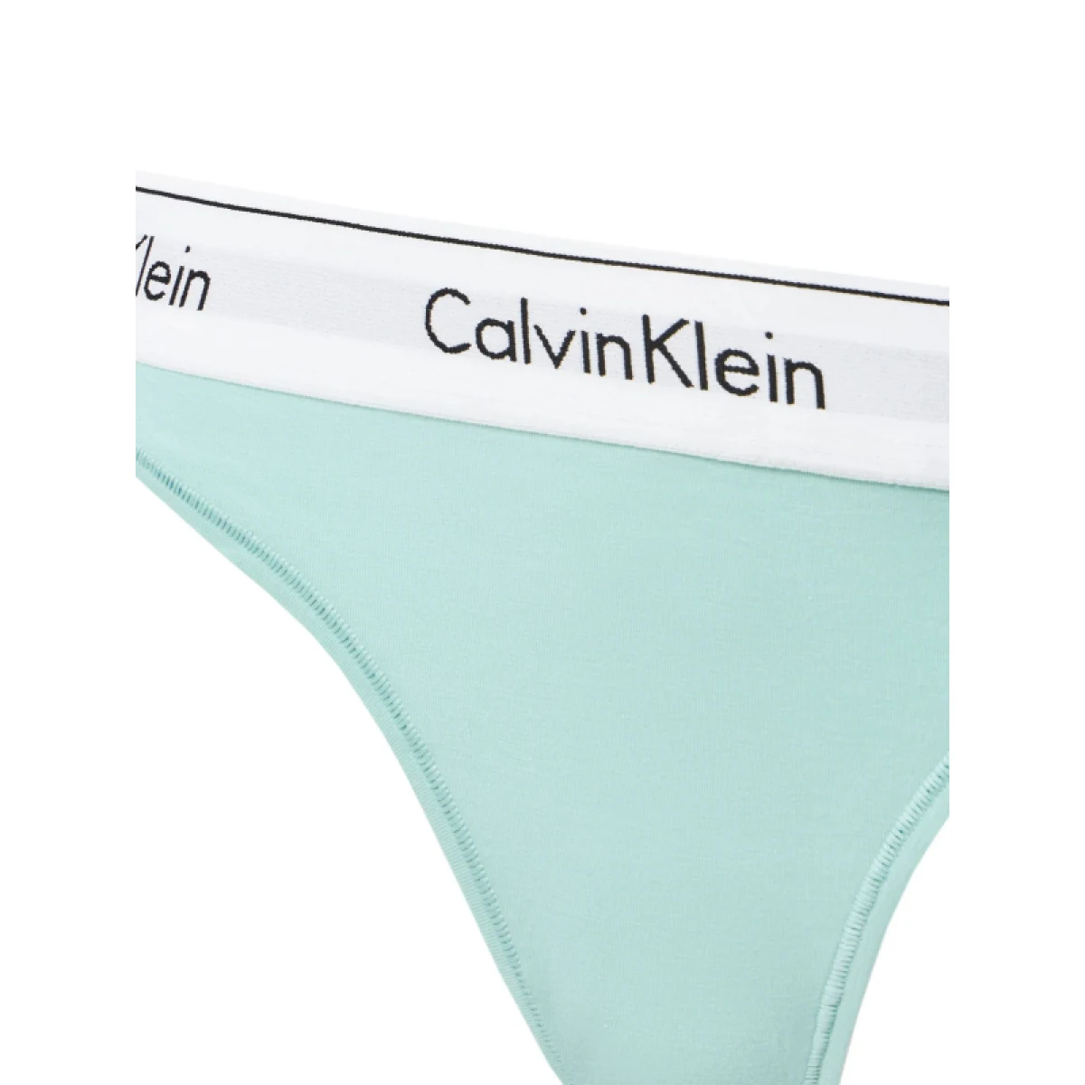 Dámske nohavičky CALVIN KLEIN THONG-Beau Blue · záber 3