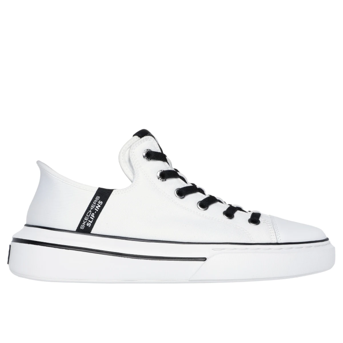 Pánska rekreačná obuv SKECHERS Snoop Dogg Boss Life Slip-Ins M white black · záber 2