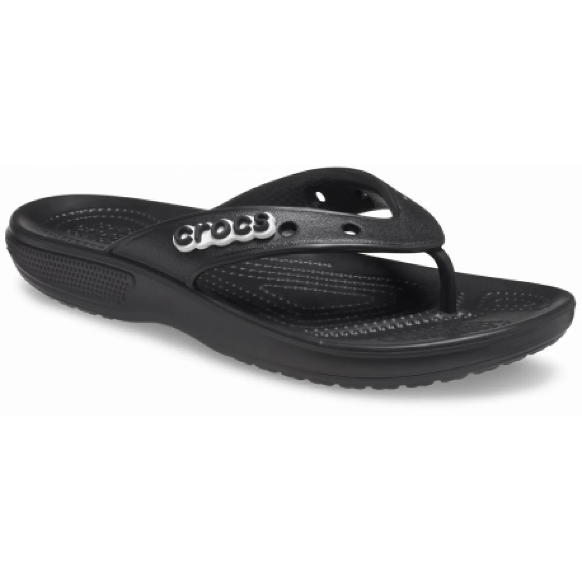 Žabky (plážová obuv) CROCS Classic Crocs Flip black · záber 1