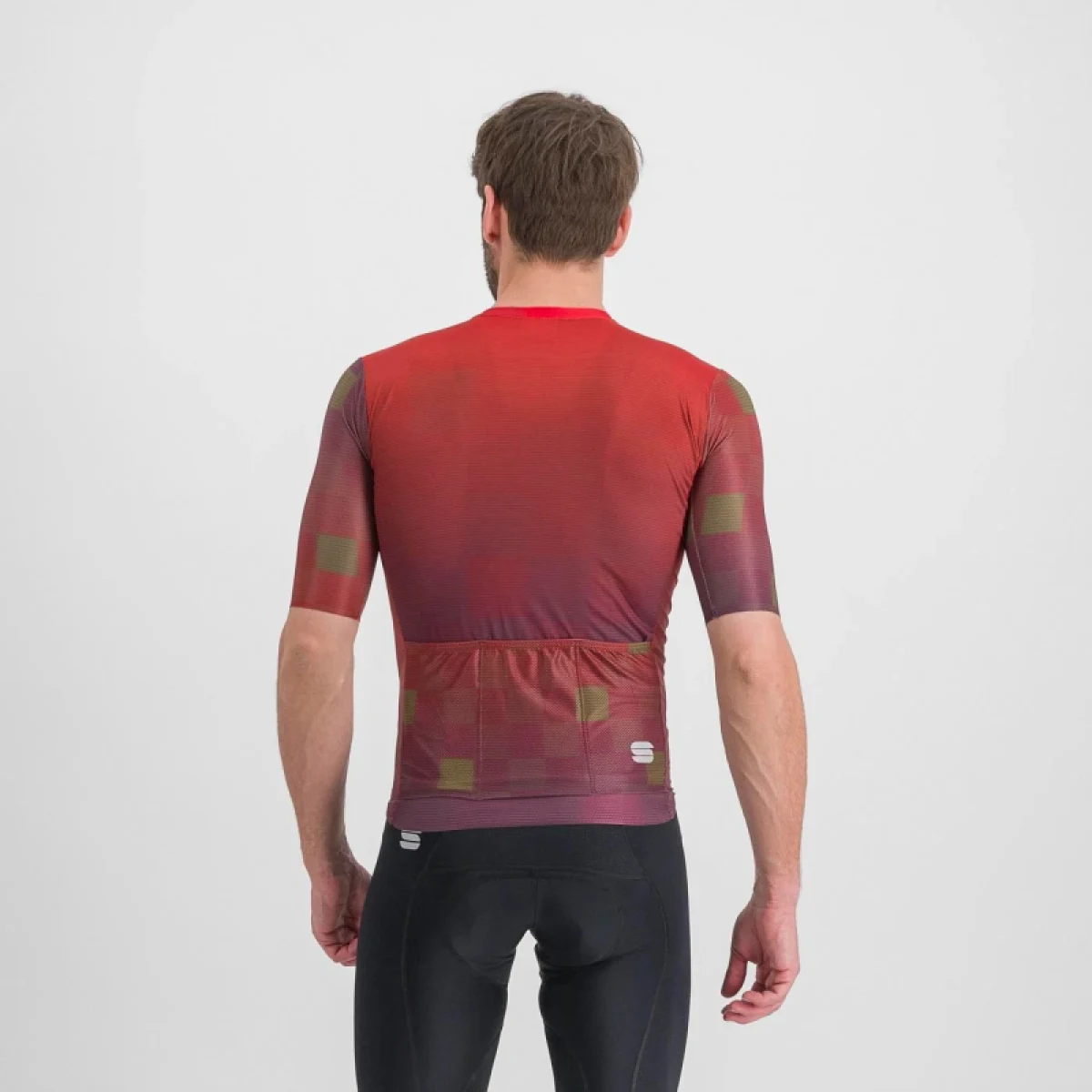 Pánsky cyklistický dres s krátkym rukávom SPORTFUL Rocket jersey, huckleberry chilly red · záber 3