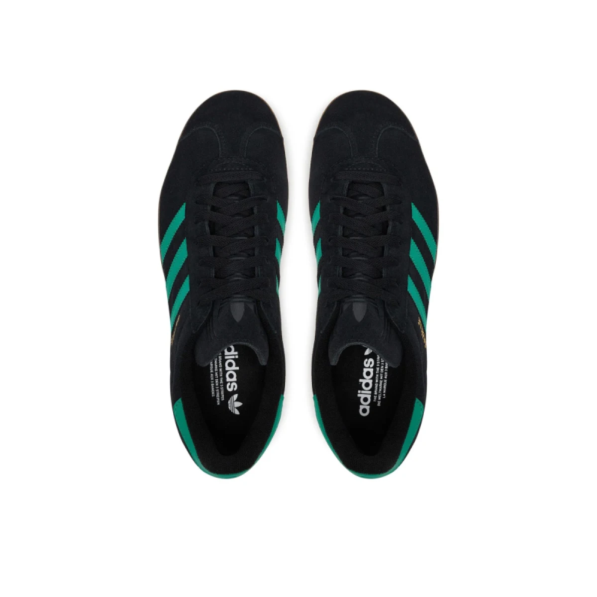 Pánska vychádzková obuv ADIDAS ORIGINALS Gazelle core black court green cloud white · záber 3