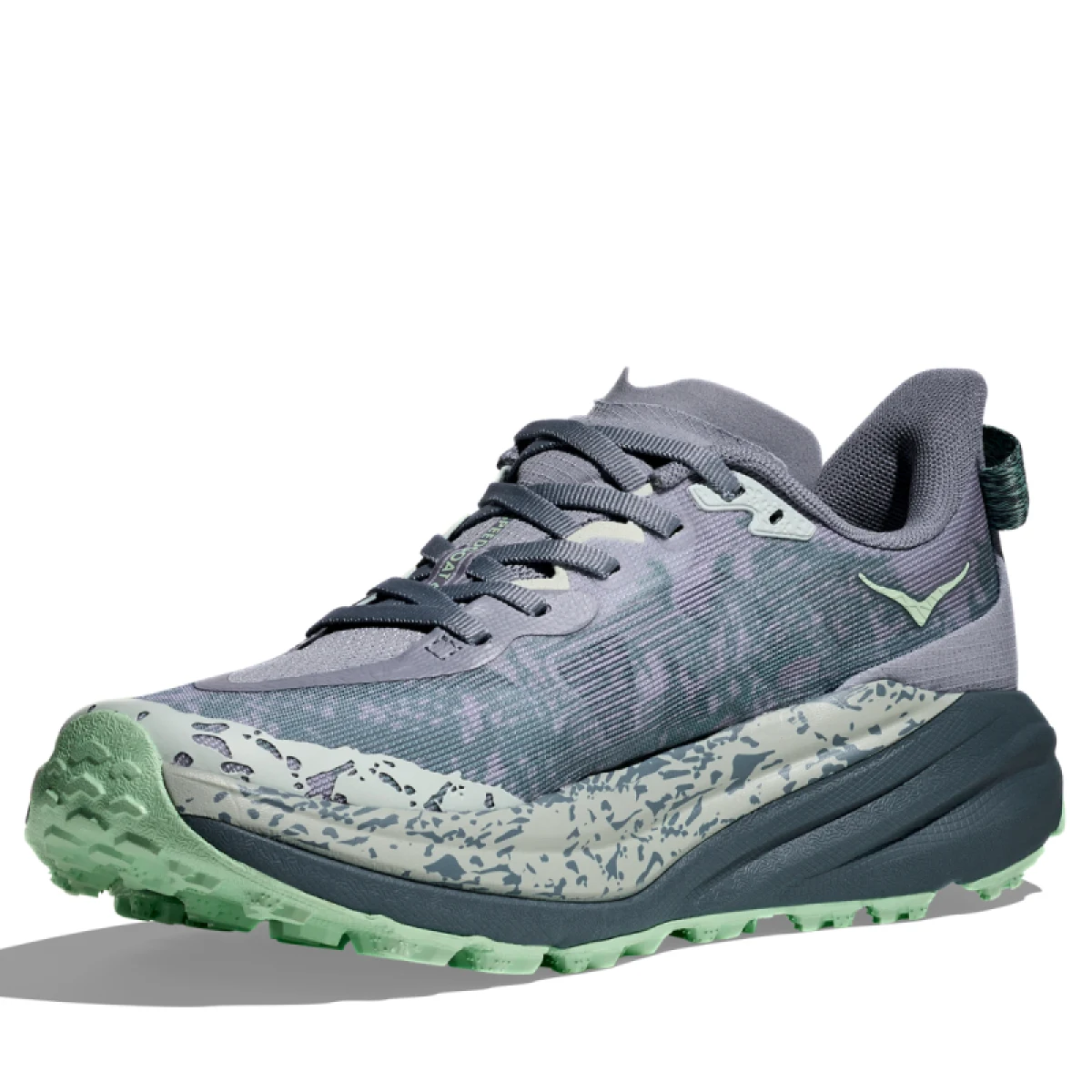 Dámska bežecká trailová obuv HOKA Speedgoat 6 W moonlight thunder cloud · záber 4