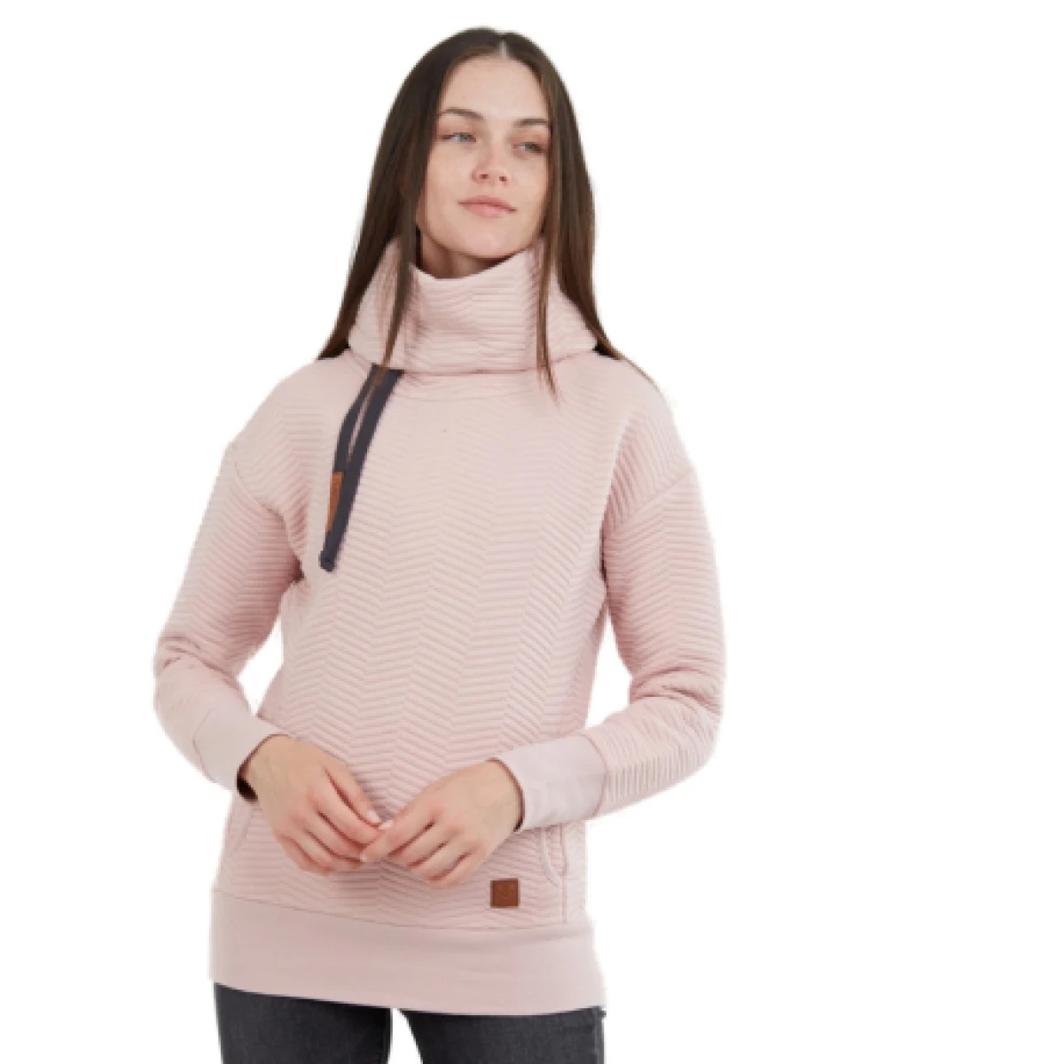 Dámska mikina FUNDANGO Aliz Pullover-320-rose · záber 1