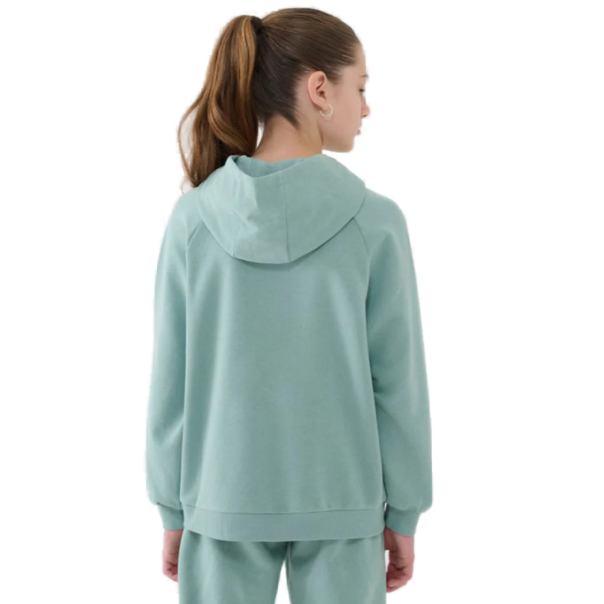 Dievčenská mikina s kapucňou 4F JUNIOR SWEATSHIRT F1478-47S-MINT · záber 3