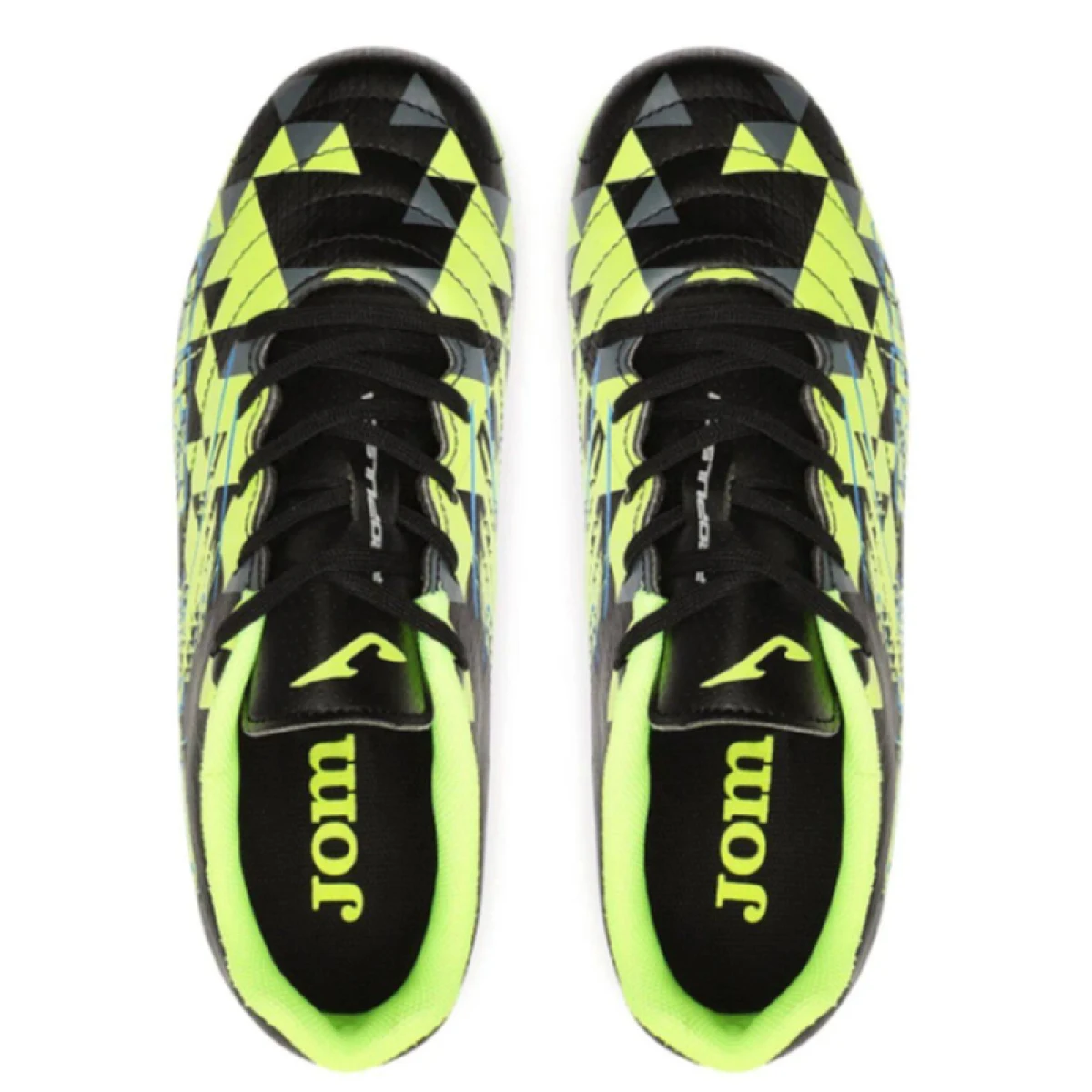 Chlapčenské futbalové kopačky outdoorové JOMA Propulsion Jr FG black yellow fluor · záber 3