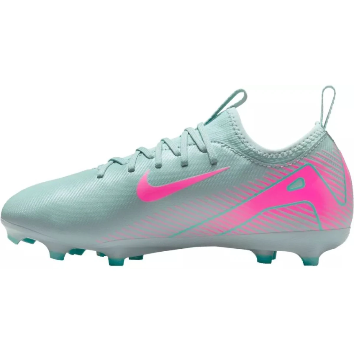 Chlapčenské futbalové kopačky outdoorové NIKE Mercurial Vapor 16 Academy Jr MG ocean cube pink blast · záber 2