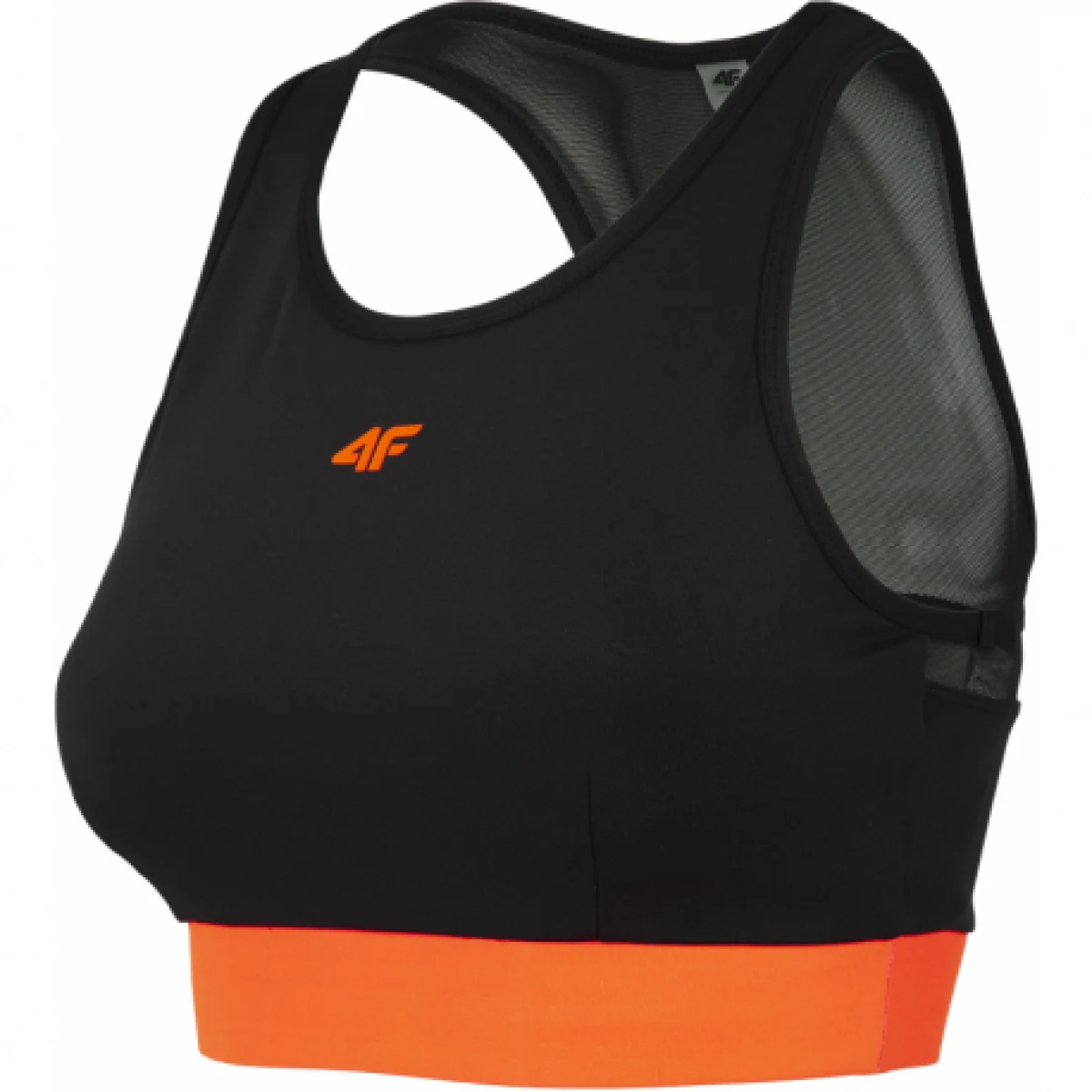 Dámska tréningová športová podprsenka 4F SPORTS BRA-H4Z20-STAD011-70S-ORANGE · záber 1