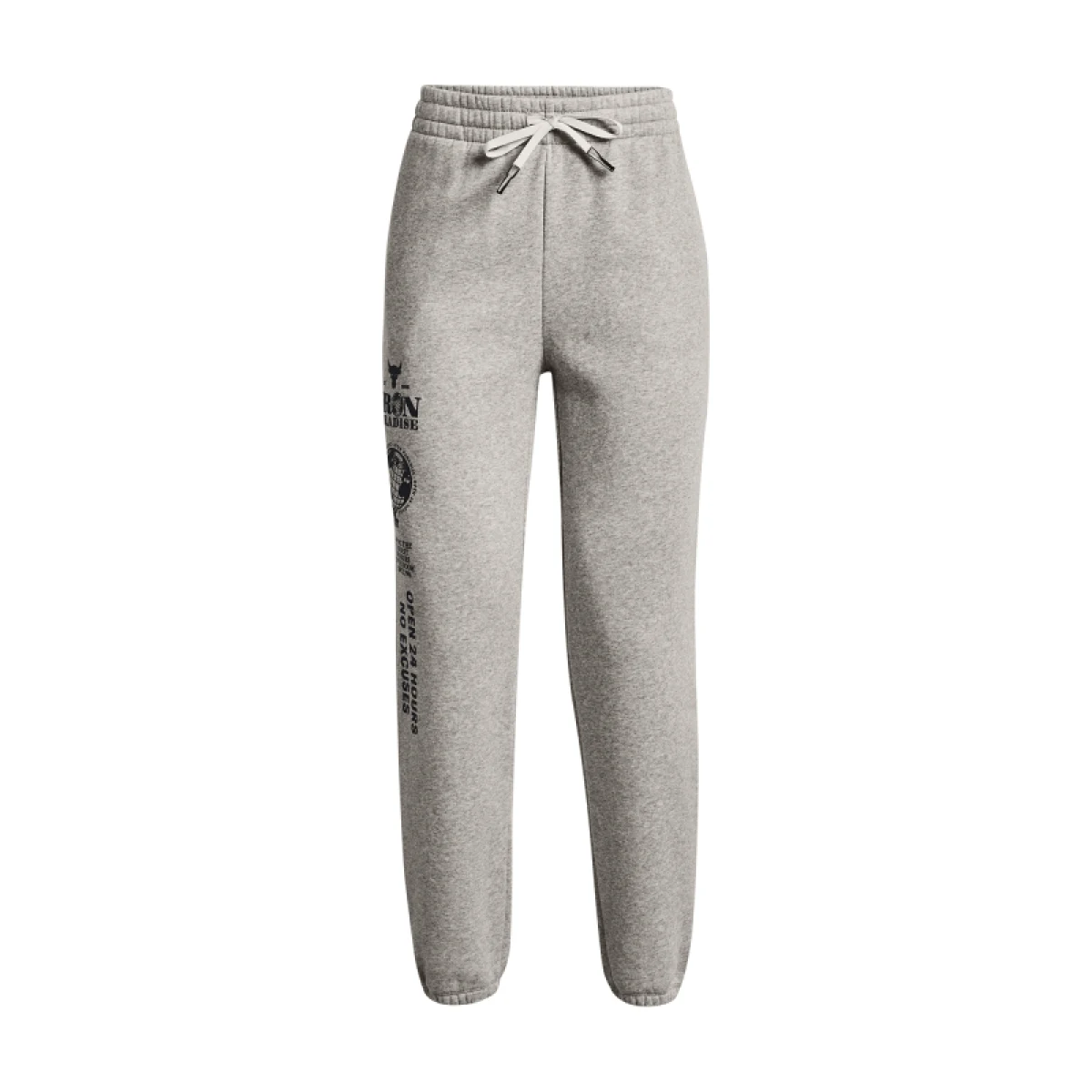 Pánske tepláky UNDER ARMOUR PROJECT ROCK UA PROJECT ROCK Hm Gym Flc Pant-GRY · záber 5