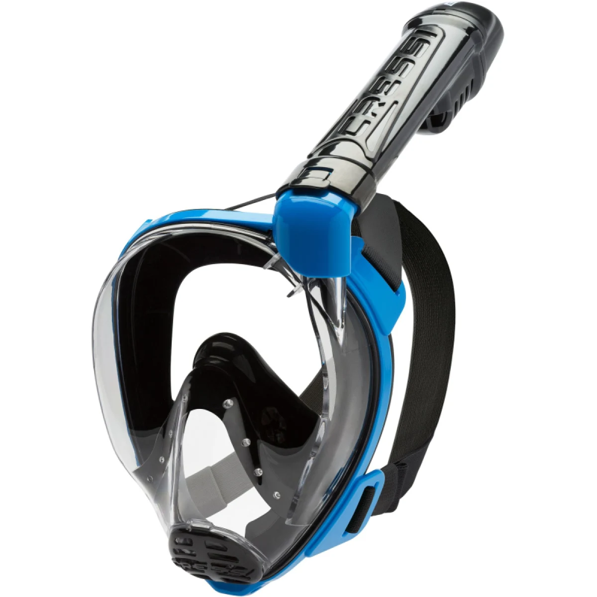 Potápačská maska CRESSI BARON FULL FACE MASK BLACK BLUE M L · záber 2