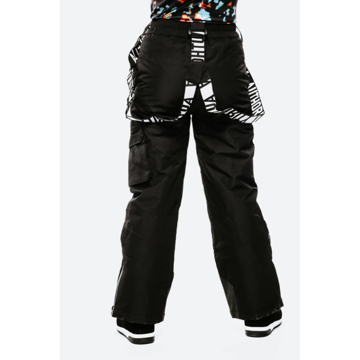 Juniorské lyžiarske nohavice AUTHORITY SP-SNOWTIME black · záber 3