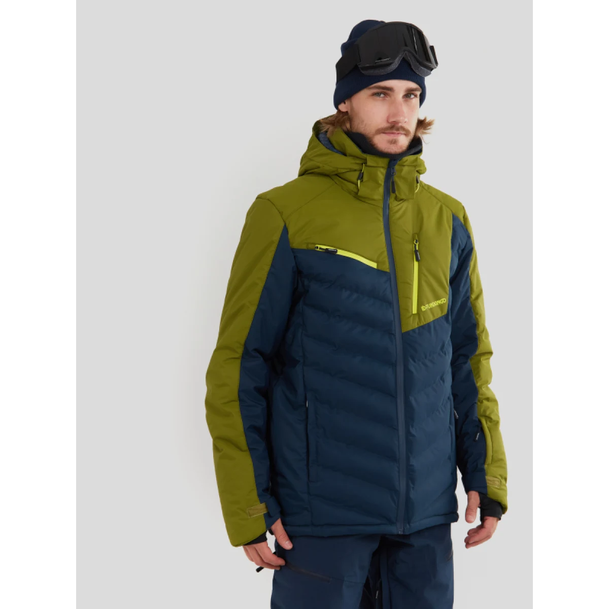Pánska lyžiarska bunda FUNDANGO Willow Padded Jacket-565-moss · záber 2