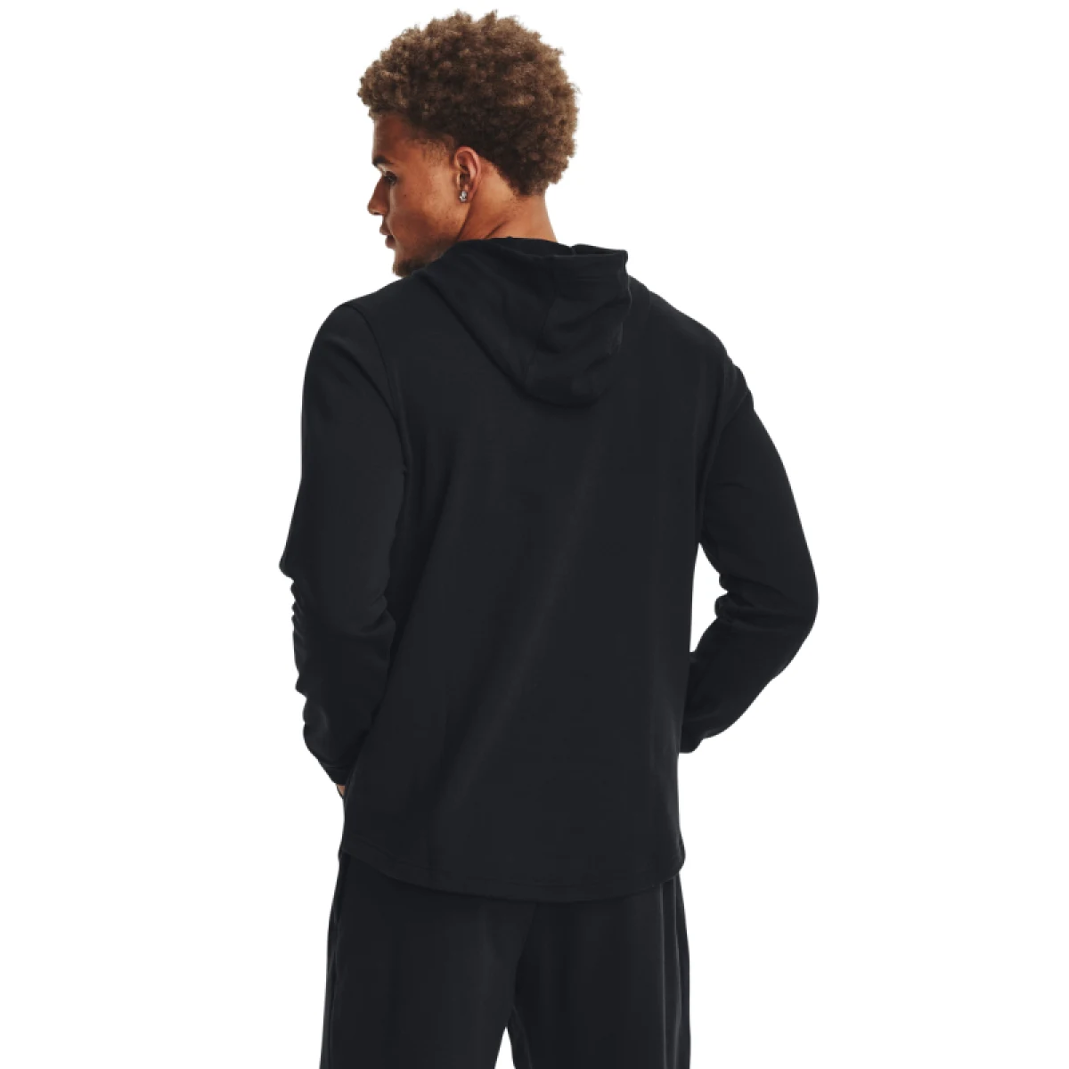 Pánska mikina s kapucňou UNDER ARMOUR UA Rival Terry Graphic HD-BLK · záber 2
