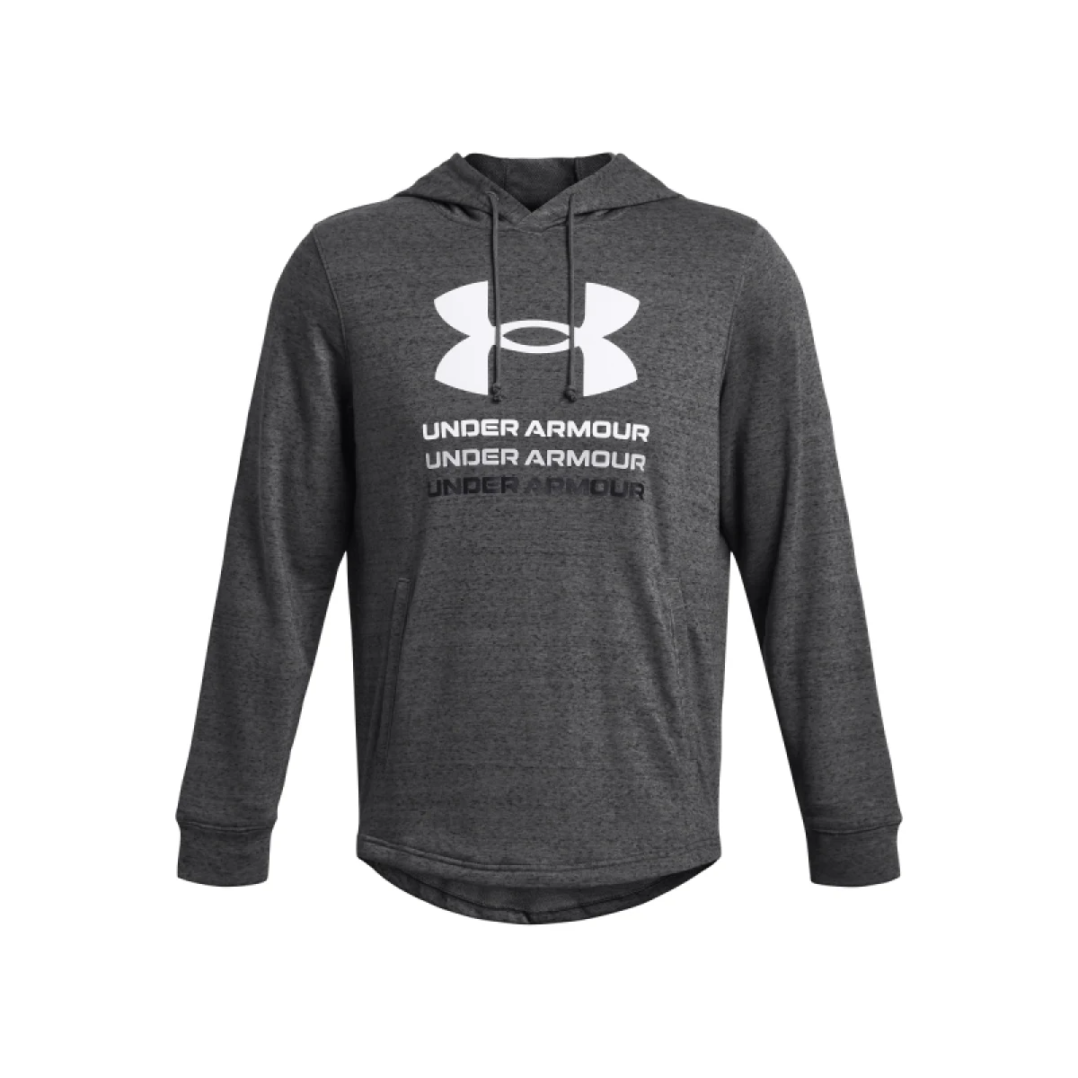 Pánska mikina s kapucňou UNDER ARMOUR UA Rival Terry Graphic Hood-GRY · záber 3