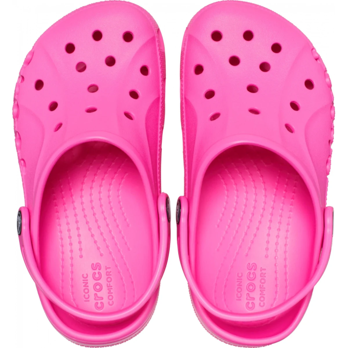 Dievčenské kroksy (rekreačná obuv) CROCS Baya Clog T electric pink · záber 4