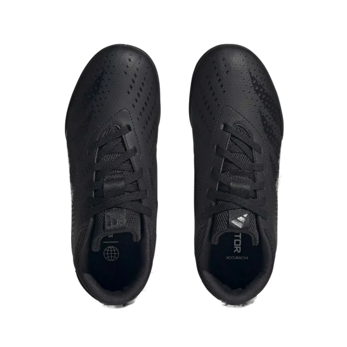 Chlapčenské futbalové kopačky halové ADIDAS Predator Accuracy.4 Jr IC core black core black cloud white · záber 4