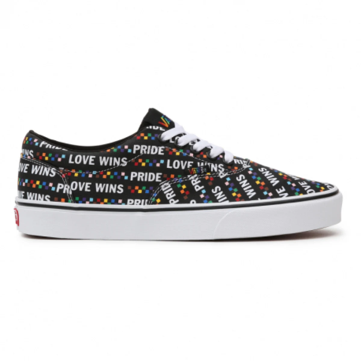 Pánska rekreačná obuv VANS MN Doheny (Pride) black white · záber 1
