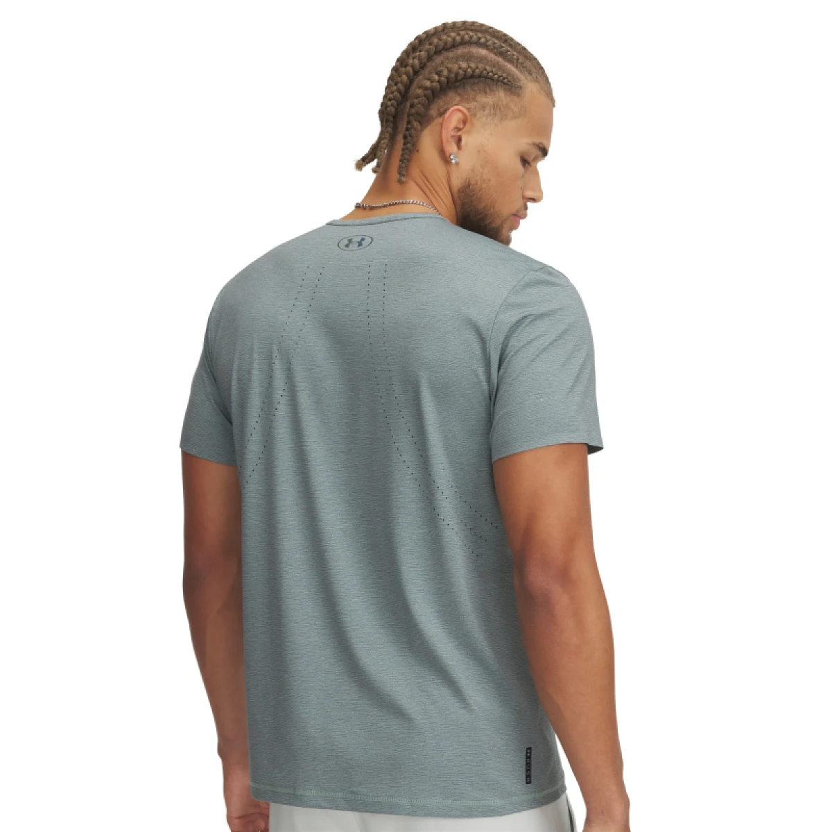 Pánske tréningové tričko s krátkym rukávom UNDER ARMOUR Vanish Elite Vent Prtd SS-GRN · záber 2