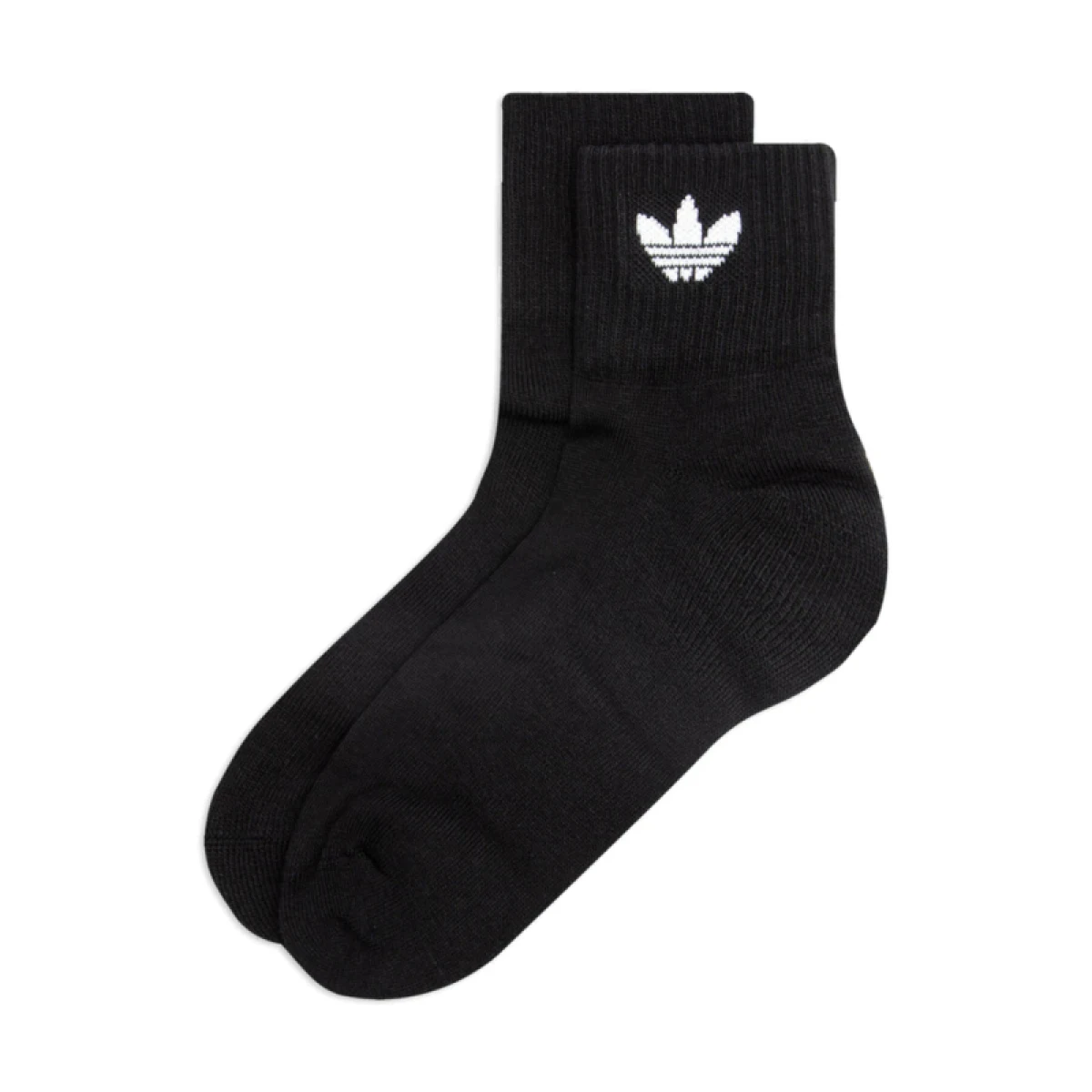 Ponožky ADIDAS ORIGINALS 3 PACK - MID ANKLE SCK-BLACK · záber 3