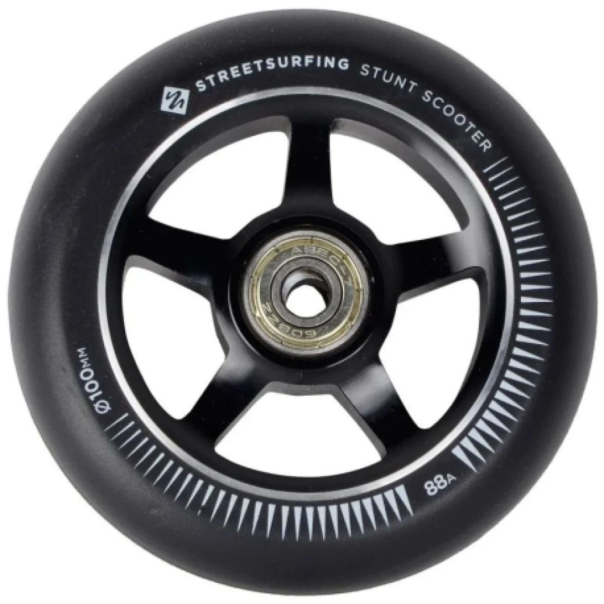 Náhradné koliesko na kolobežku STREET SURFING Wheel scooter Freestyle 1ks, 100 mm, ALU , ABEC 7 · záber 1