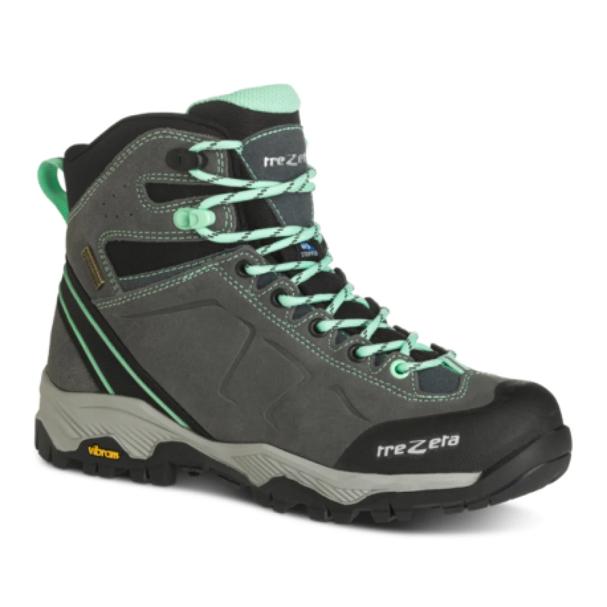 Dámska vysoká turistická obuv TREZETA Drift Ws Wp, Dark grey Green · záber 1