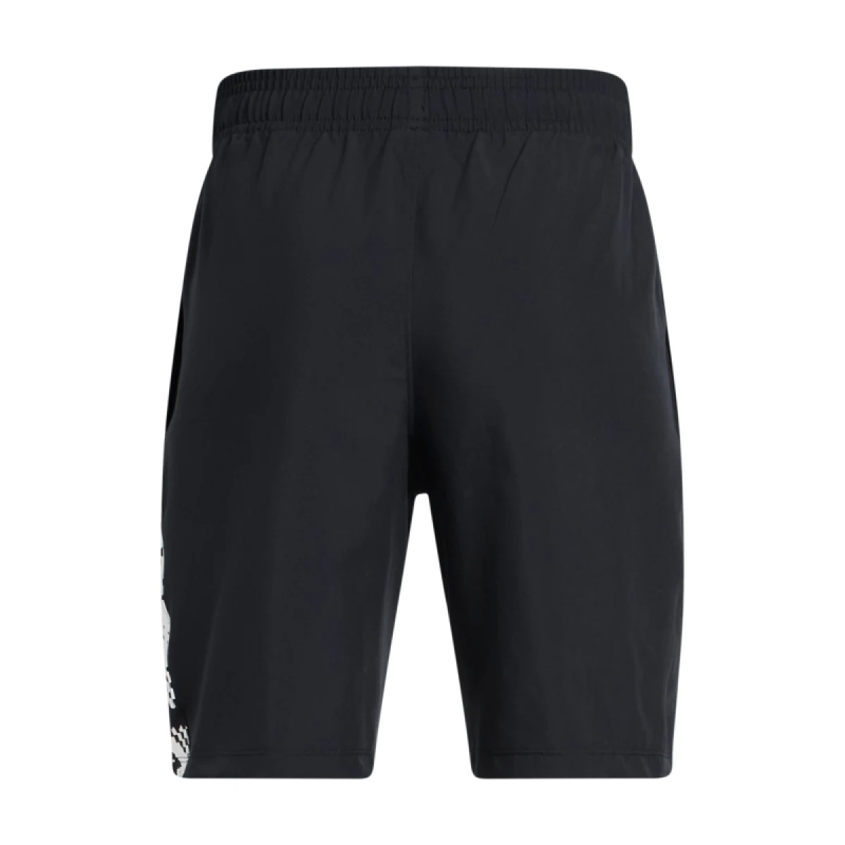 Chlapčenské tréningové kraťasy UNDER ARMOUR UA Tech Woven Graphic Short-BLK · záber 2