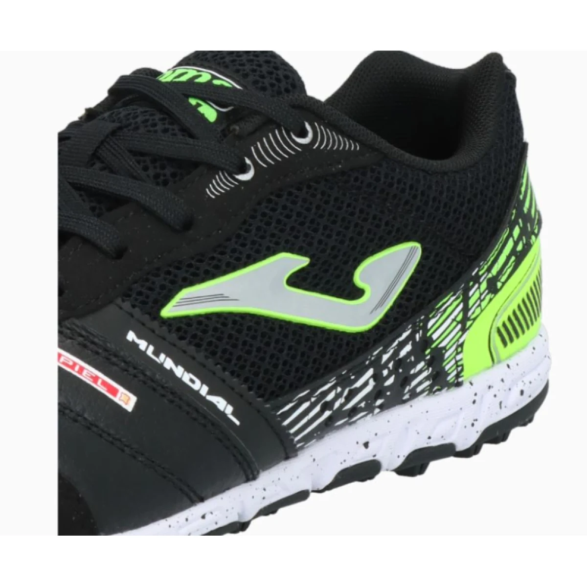 Pánske futbalové kopačky turfy JOMA Mundial 2501 M TF black green · záber 4