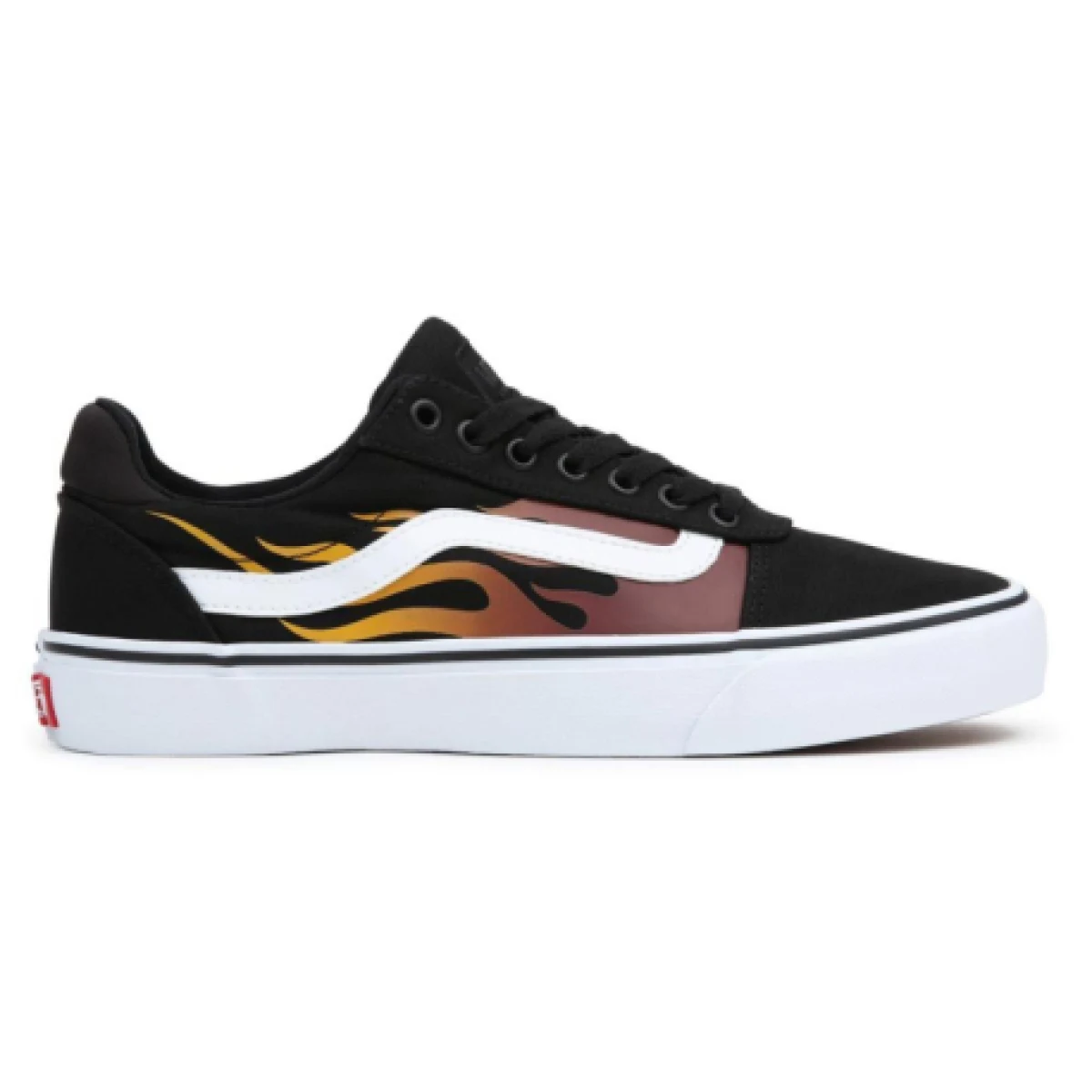 Pánska rekreačná obuv VANS MN Ward Deluxe faded flame black white · záber 1