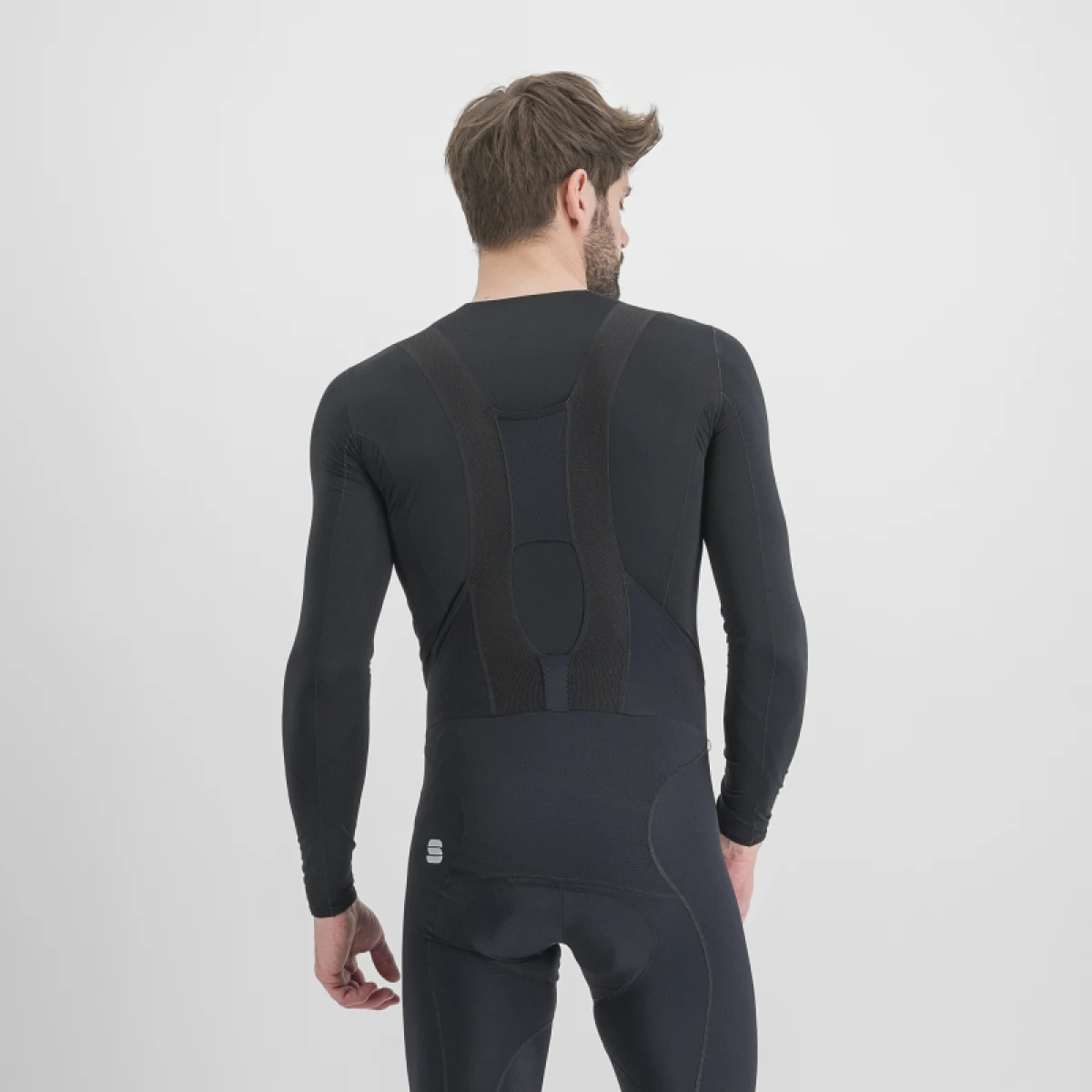 Pánske termo tričko s dlhým rukávom SPORTFUL Midweight layer tee long sleev, black · záber 3