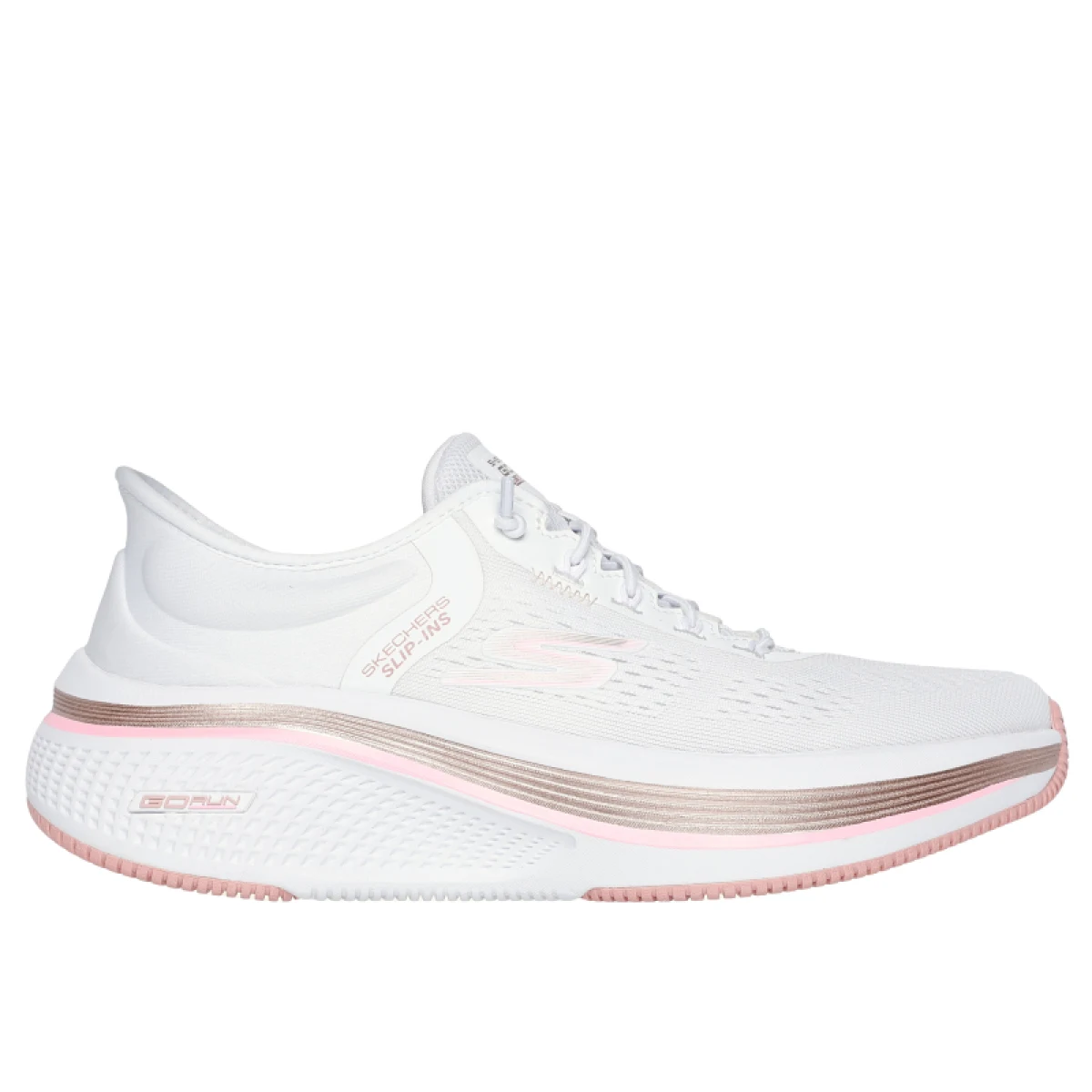 Dámska rekreačná obuv SKECHERS Go Run Elevate 2.0 Slip-Ins W white pink · záber 2
