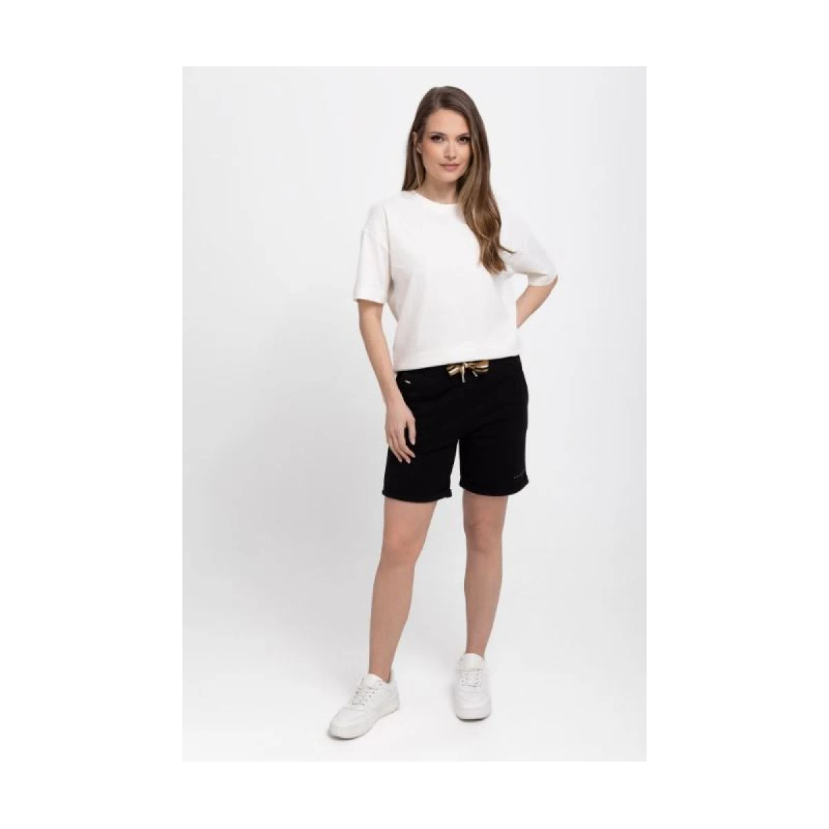 Dámske teplákové kraťasy VOLCANO HOLLY-700-BLACK · záber 2